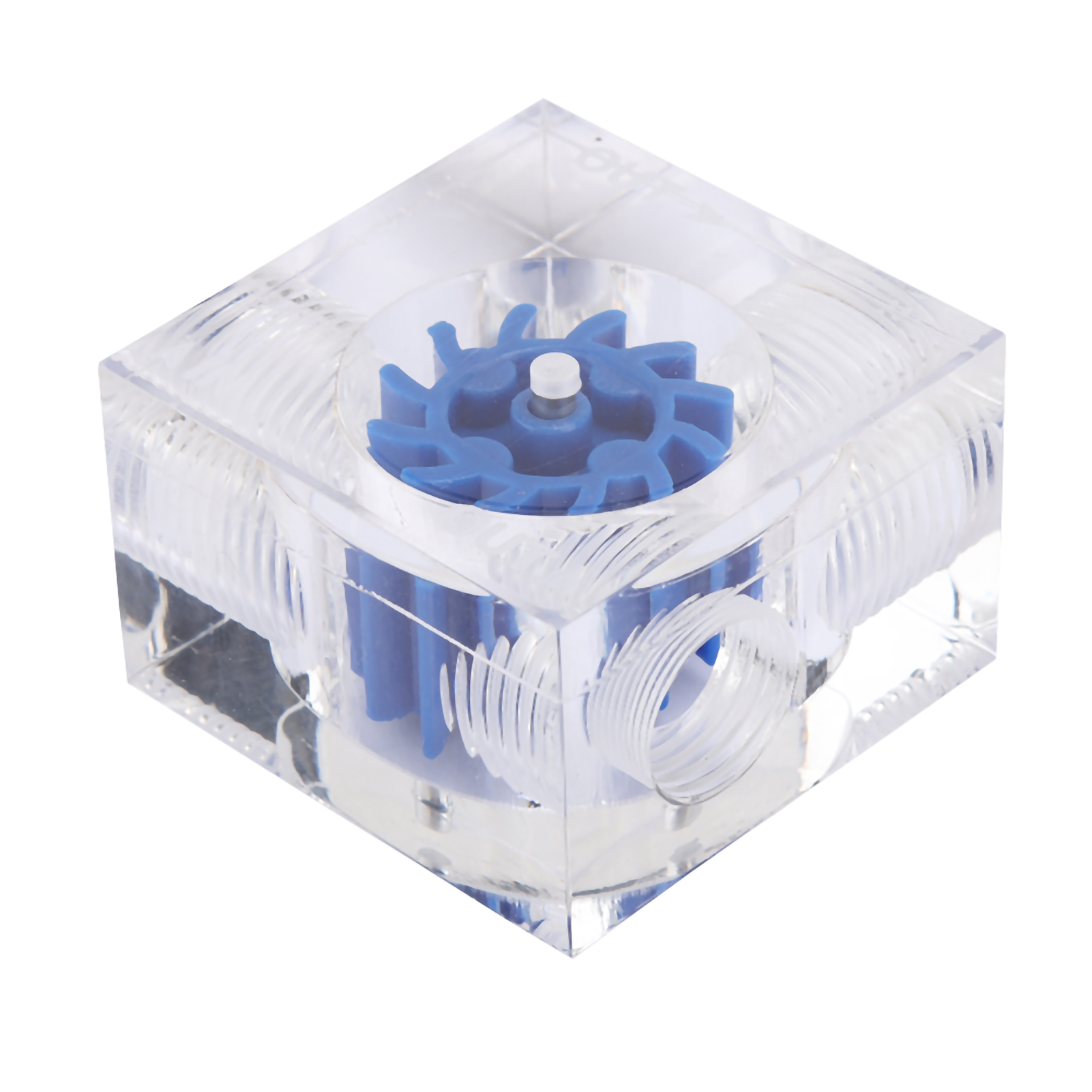 Durchflussanzeiger Für Acryl-flüssigkeitskühlung, G1/4-gewinde", Lsj Pm3 Computerzubehör (blau)