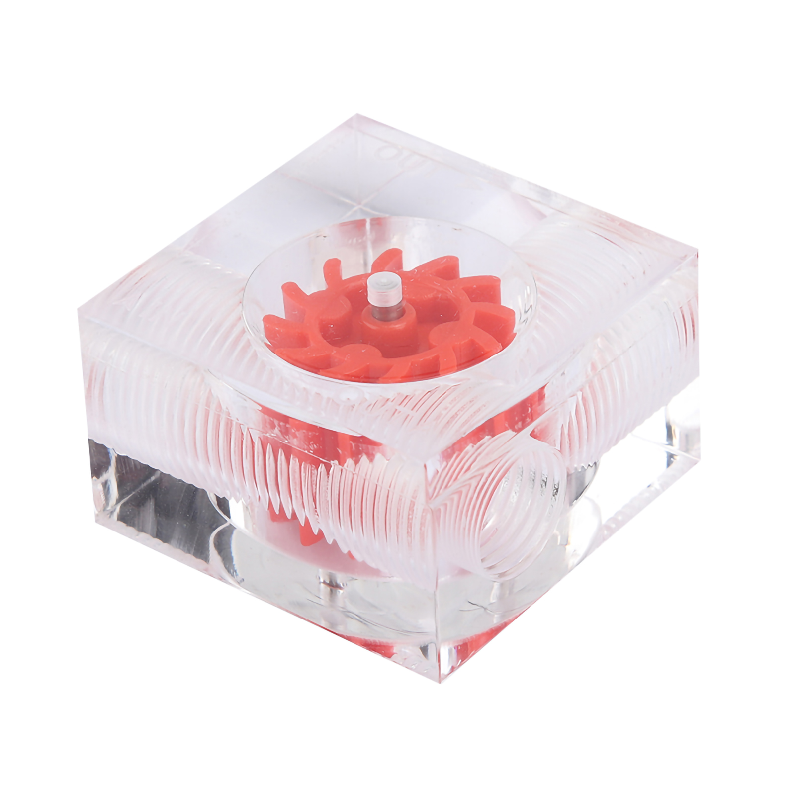 Durchflussanzeiger Für Acryl-flüssigkeitskühlung, G1/4-gewinde", Lsj Pm3 Computerzubehör (rot)