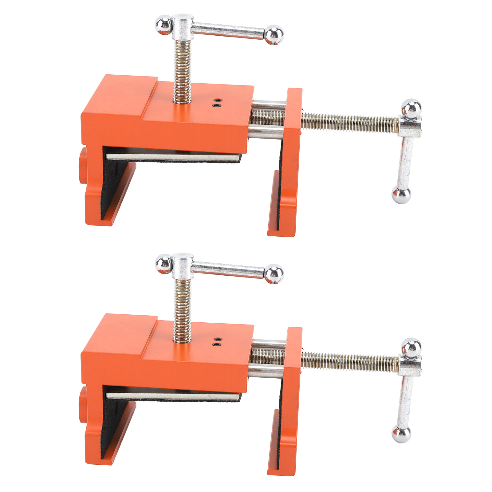 Set Aus 2 Möbelklemmen Aus Aluminiumlegierung Für Die Holzbearbeitung (maximale Belastung: 200 Kg).