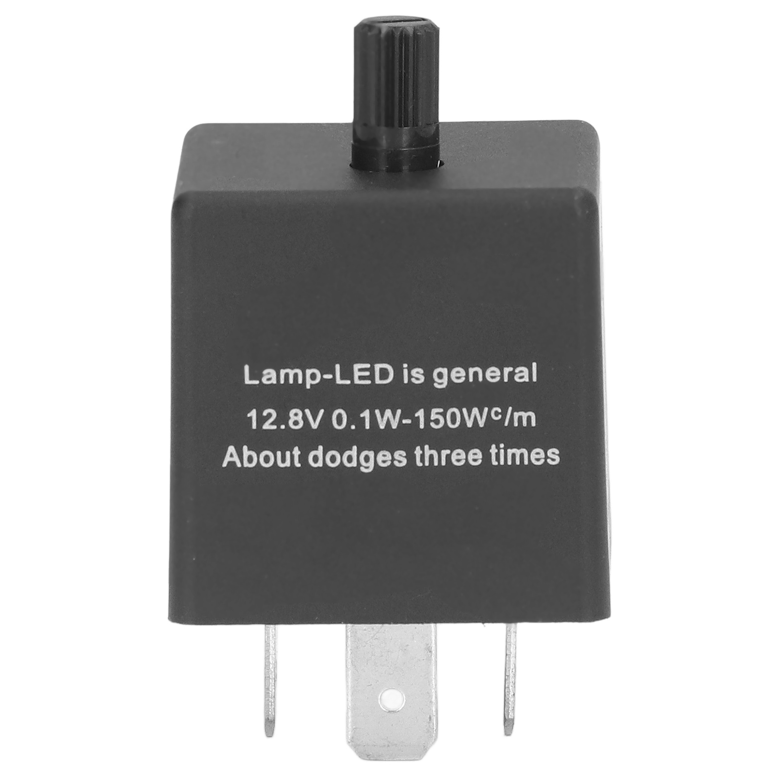 Einstellbares Led-blinkerrelais Aus Abs, Tragbar Und Wasserdicht, Für Autos, 3-polig, Zur Steuerung