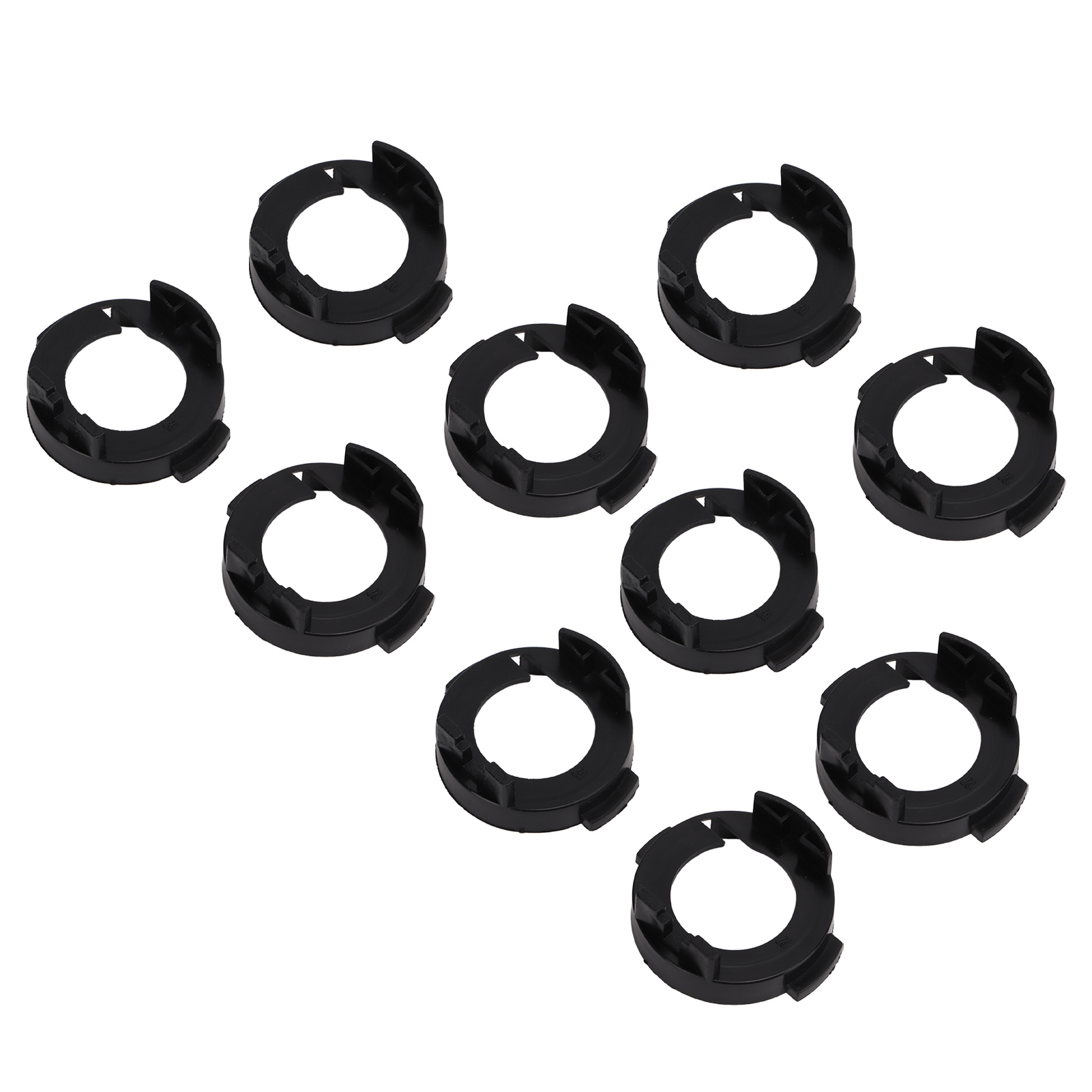 Set Mit 10 Basishalterungen Für Led-scheinwerfer, Professionelles Design, Kompakt Und Leicht, Aus Abs.