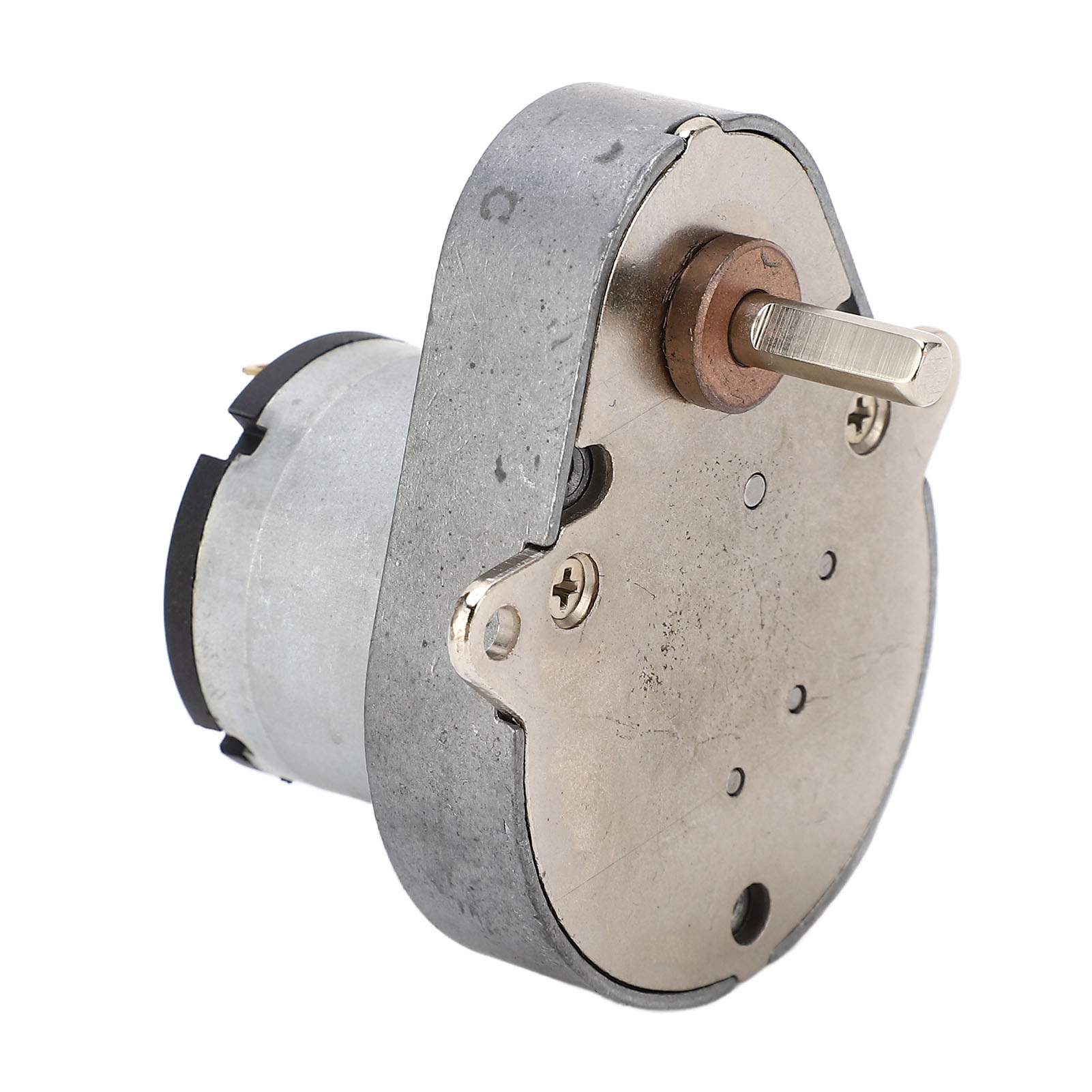 24-v-gleichstrom-getriebemotor, Aluminiumlegierung, Selbsthemmend, Drehzahlreduzierung, Messingspule, 48e520, 10 U/min