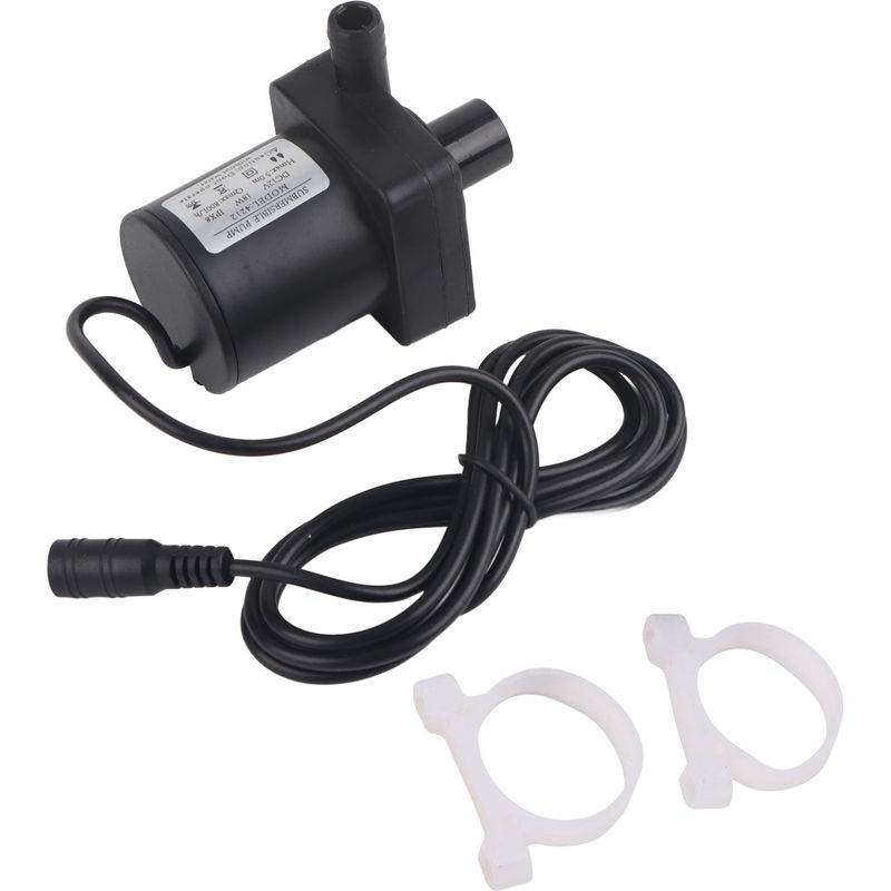 Mini-gleichstrom-tauchpumpe Mit Leisem, Bürstenlosem Motor Für Schwimmbäder, Teiche Und Aquarien, 12 V, 18 W, 800 L/h