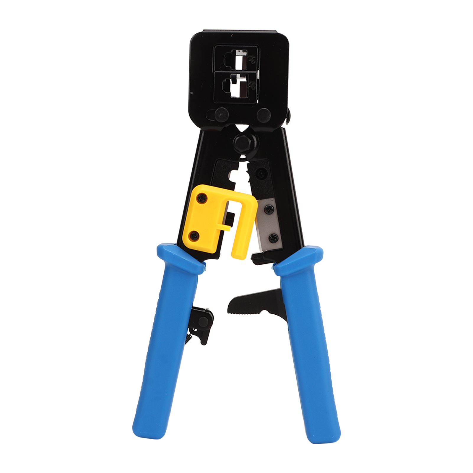 Multifunktionales Ethernet-crimpwerkzeug, Präzises Und Schnelles Crimpwerkzeug Für J45-, Rj12-, Cat5- Und Cat5e-steckverbinder.