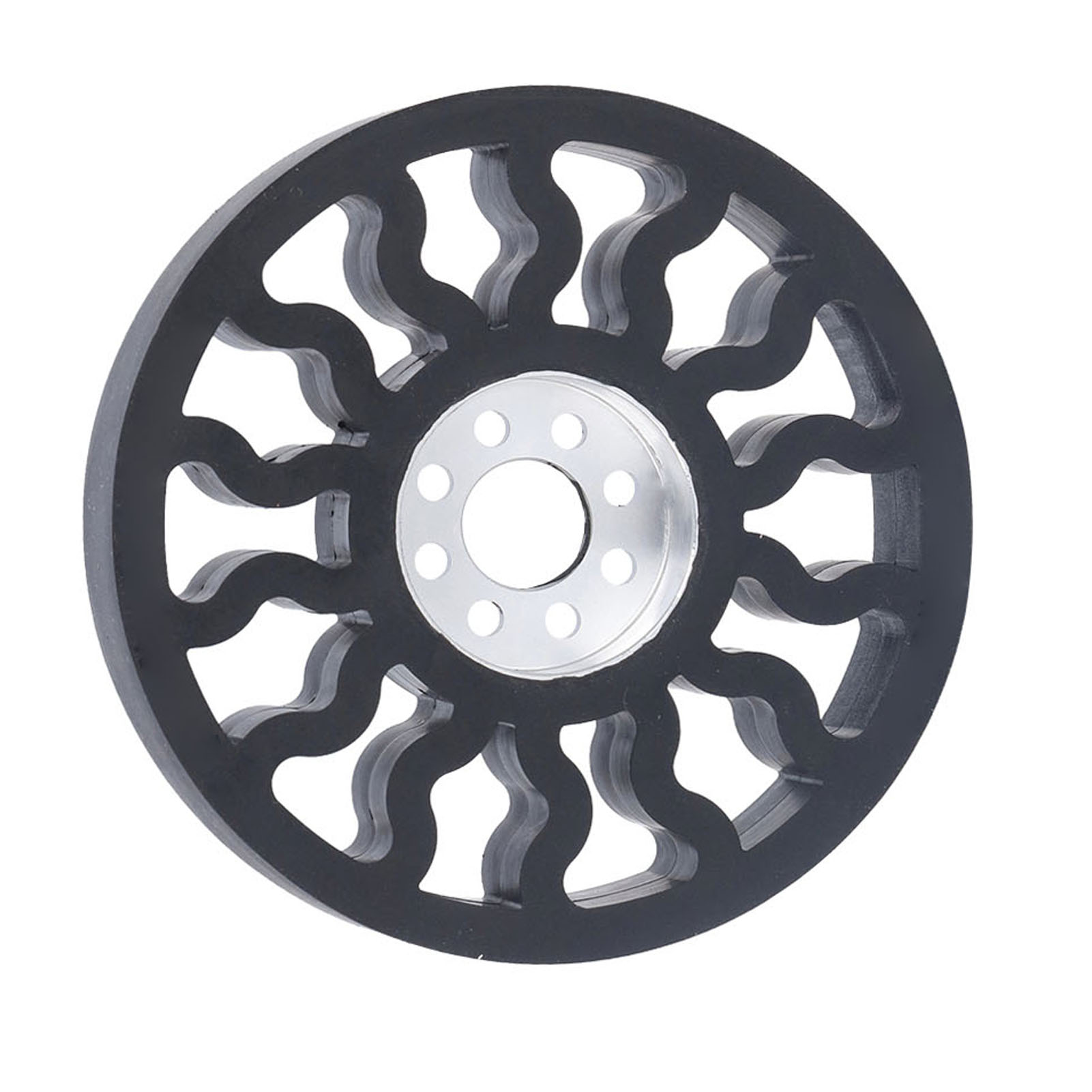 Ersatzrad Für Pkw, Aluminiumnabe, Silikonkautschukreifen Für Industrieroboterzubehör 5613-0014-0072, Außendurchmesser 72 Mm