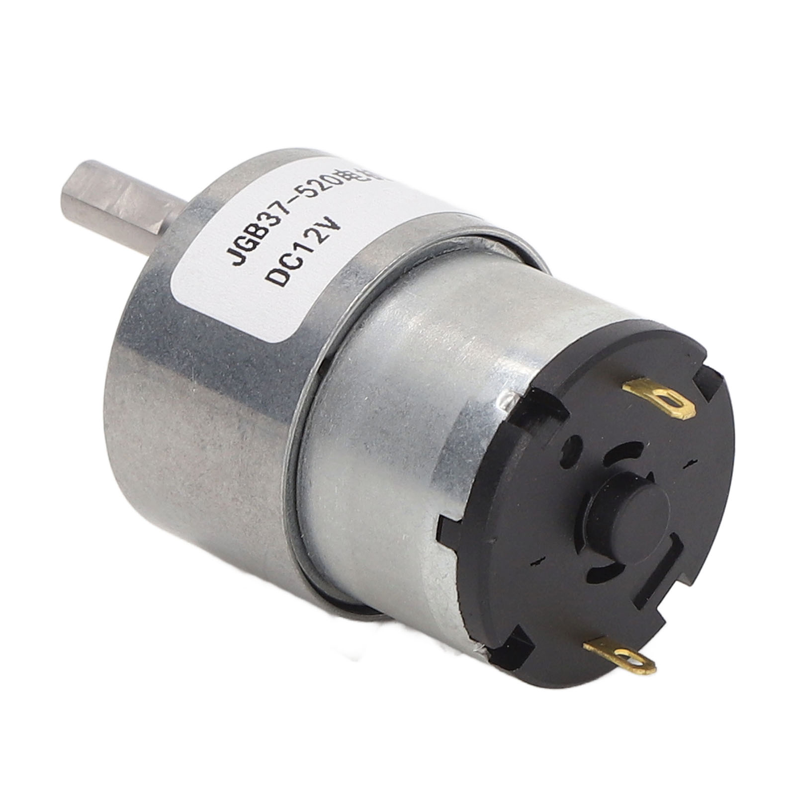 Gleichstrom-getriebemotor, Drehrichtung Im Uhrzeigersinn/gegen Den Uhrzeigersinn, Drehzahlreduzierung, Selbsthemmendes Schneckengetriebe, 12 V Gleichstrom, 45 U/min