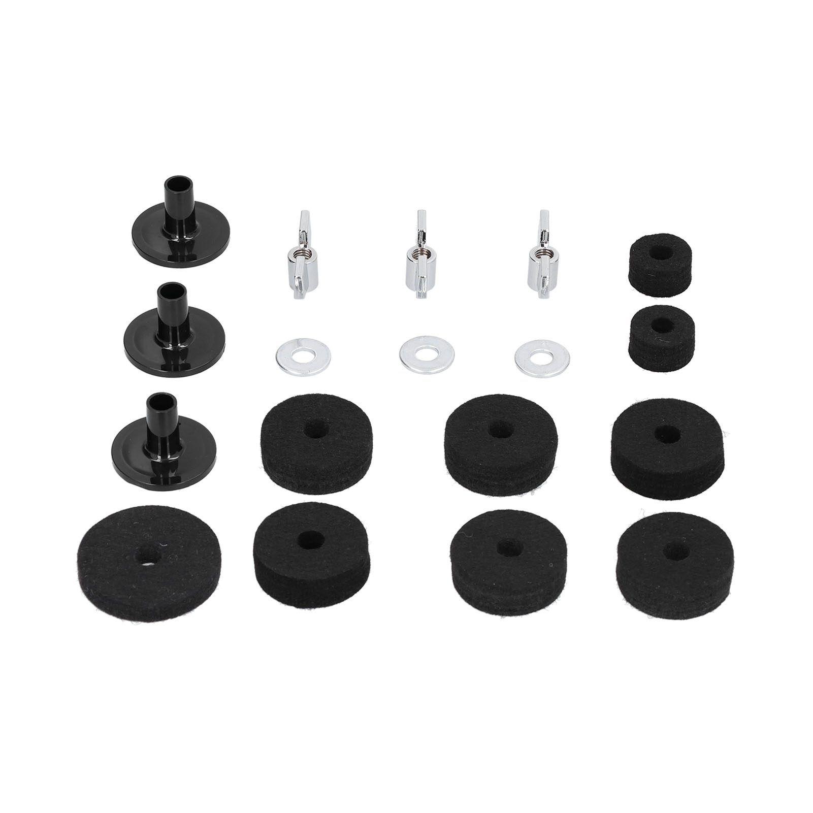 Set Mit 18 Ersatz-schmetterlingsscheiben Für Becken Und Schlagzeugzubehör.