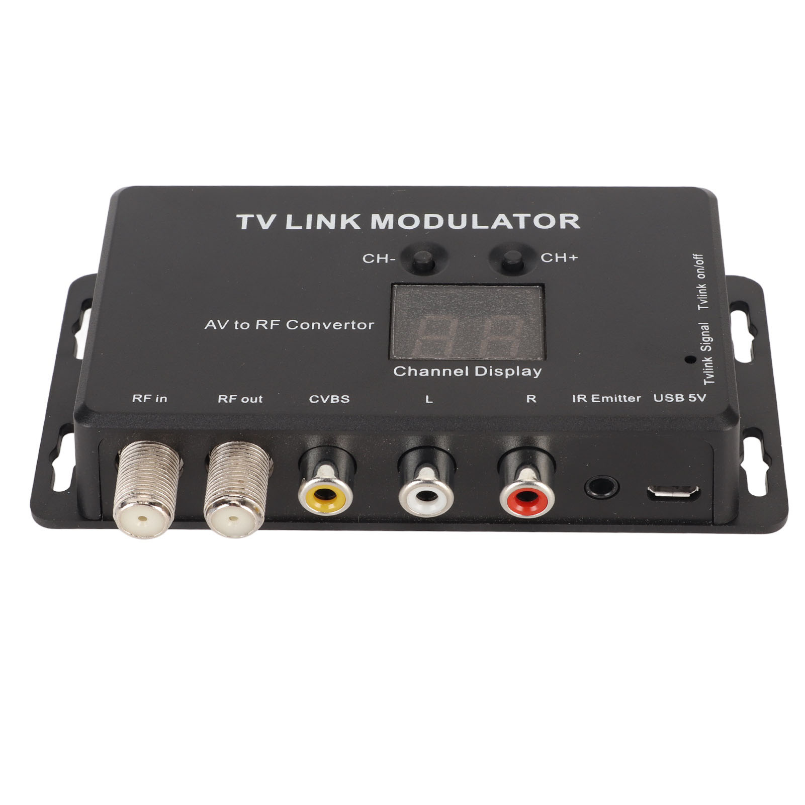 Einstellbarer Tv-link-modulator, Kompatibel Mit Pal Und Ntsc, Av-zu-rf-konverter Mit Usb-ladekabel Für Av-decoder.