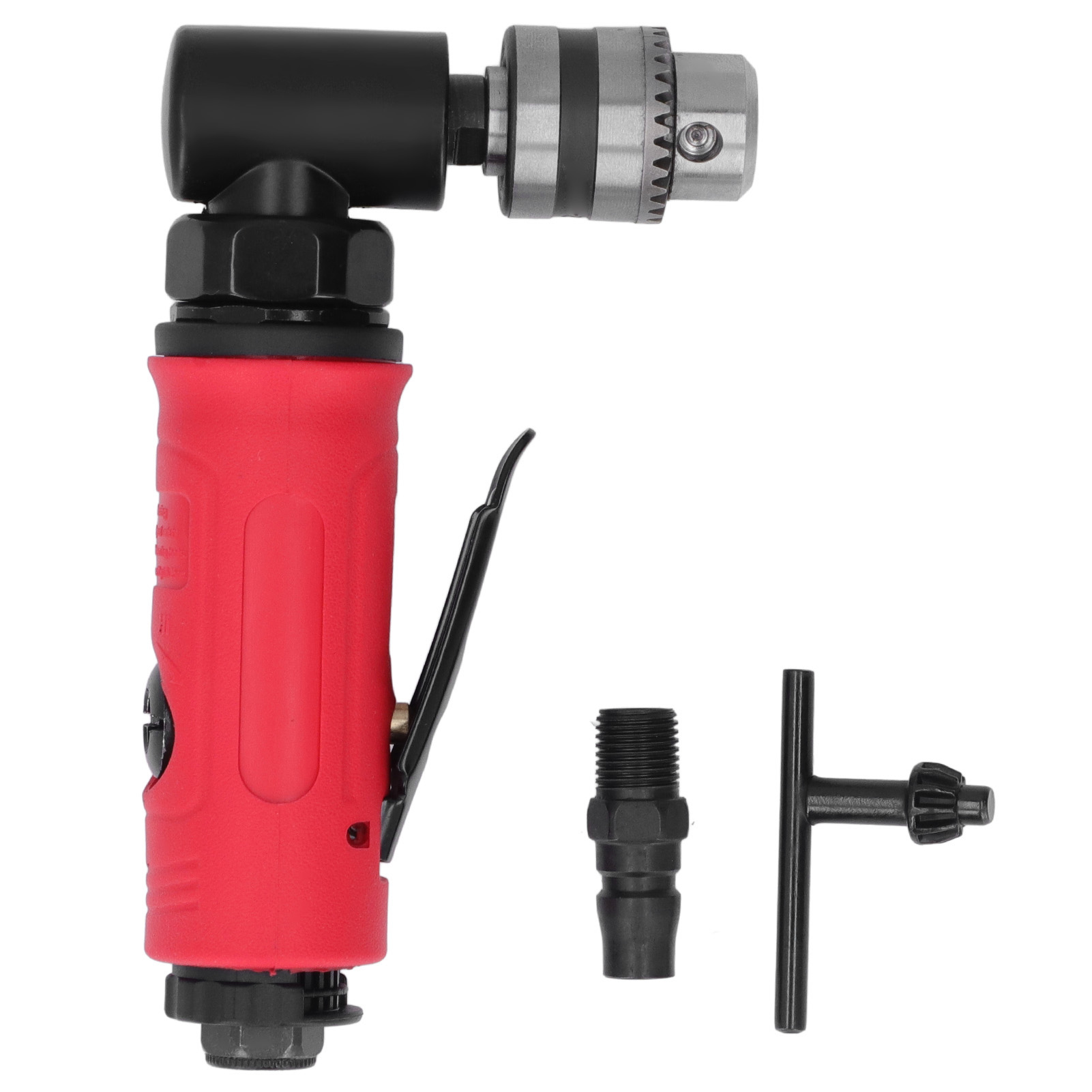 Mini-industrie-druckluftbohrmaschine 1/4" Aus Zinklegierung Mit 90°-winkelstück Für Beengte Platzverhältnisse