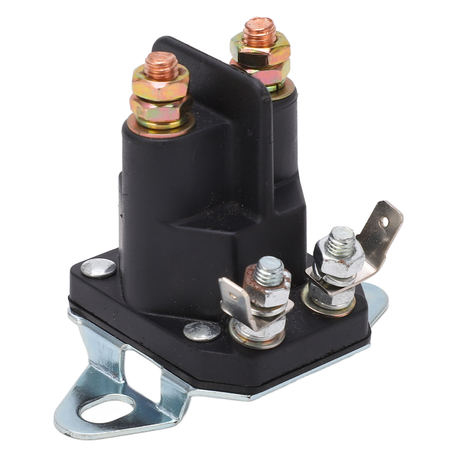 Anlasserrelais Mit Abs-gehäuse Und Kupferspule, Ersatzteil Für 12v-rasenmäher.