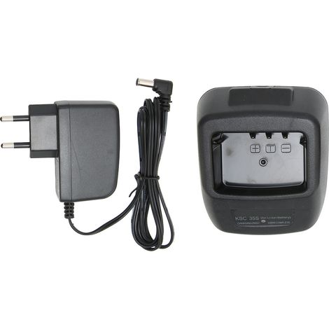 Ladestation Ksc-35s Für Kenwood Thk20 Tkd240 Tk2312 Tk2400 Tk2402 Funkgeräte (eu-stecker 100-200 V)