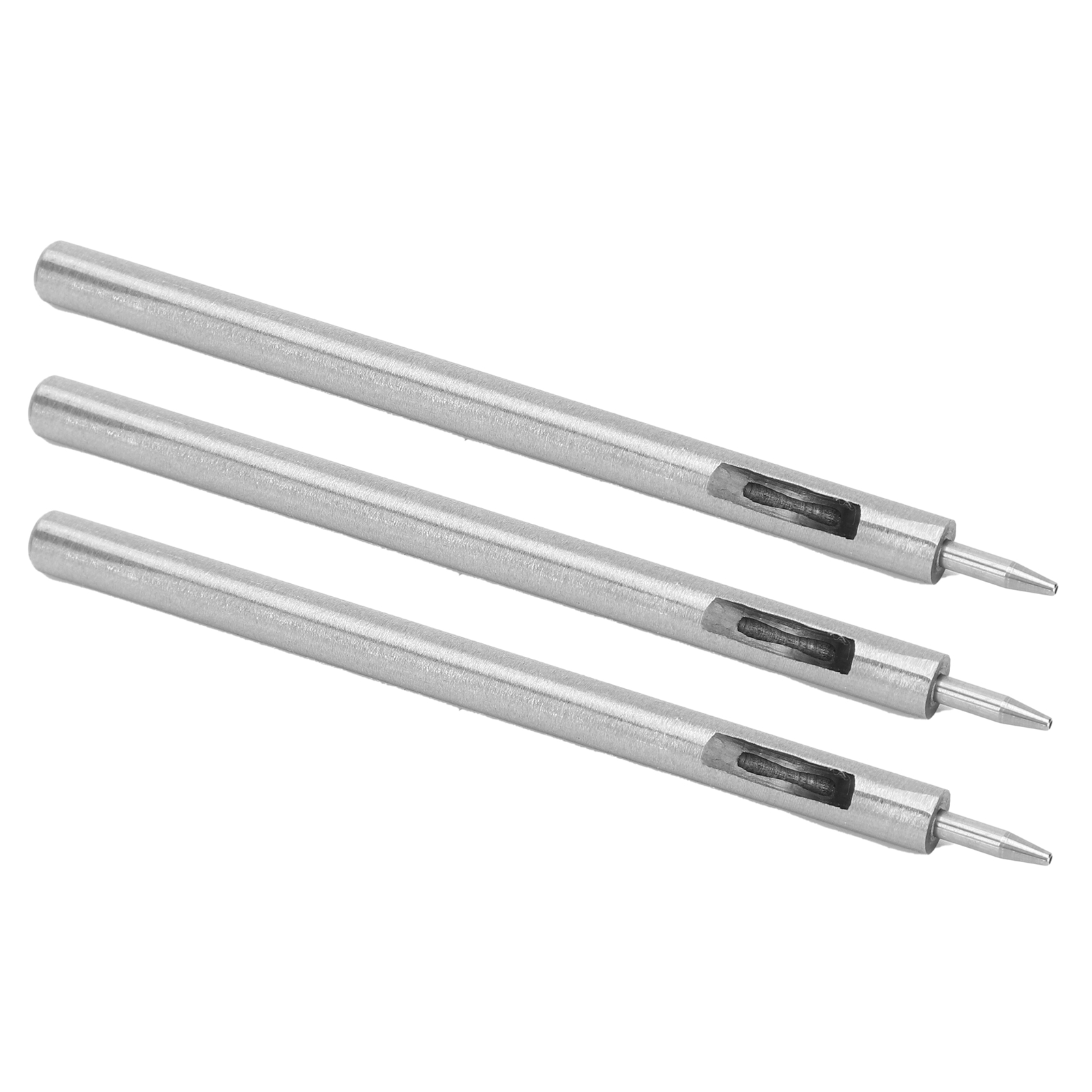 3 Runde Lochstanzen Aus Legiertem Stahl Für Die Lederverarbeitung, 1,2 Mm Hohlbohrer