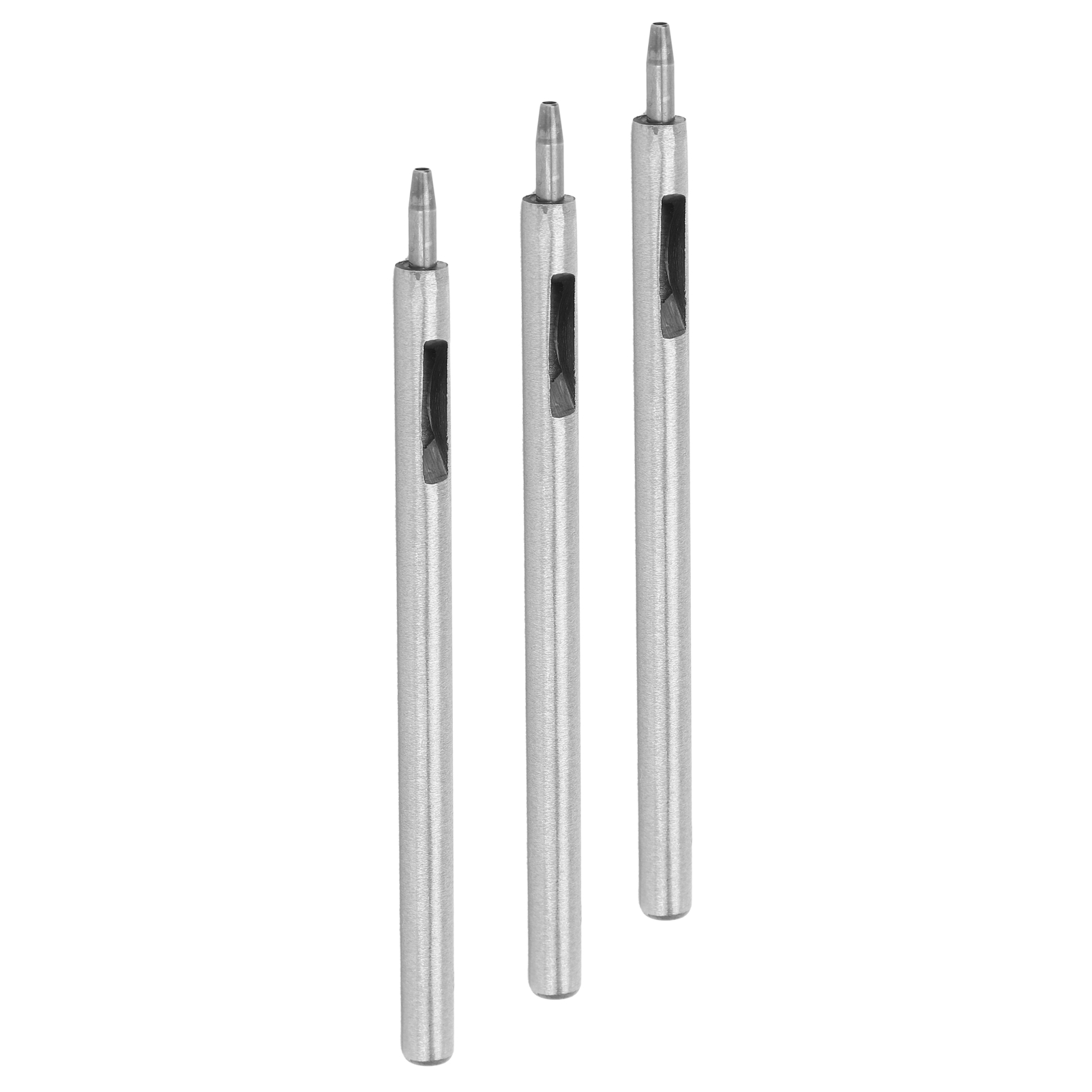 3 Runde Lochstanzen Aus Legiertem Stahl Für Die Lederverarbeitung, 1,5 Mm Hohlbohrer