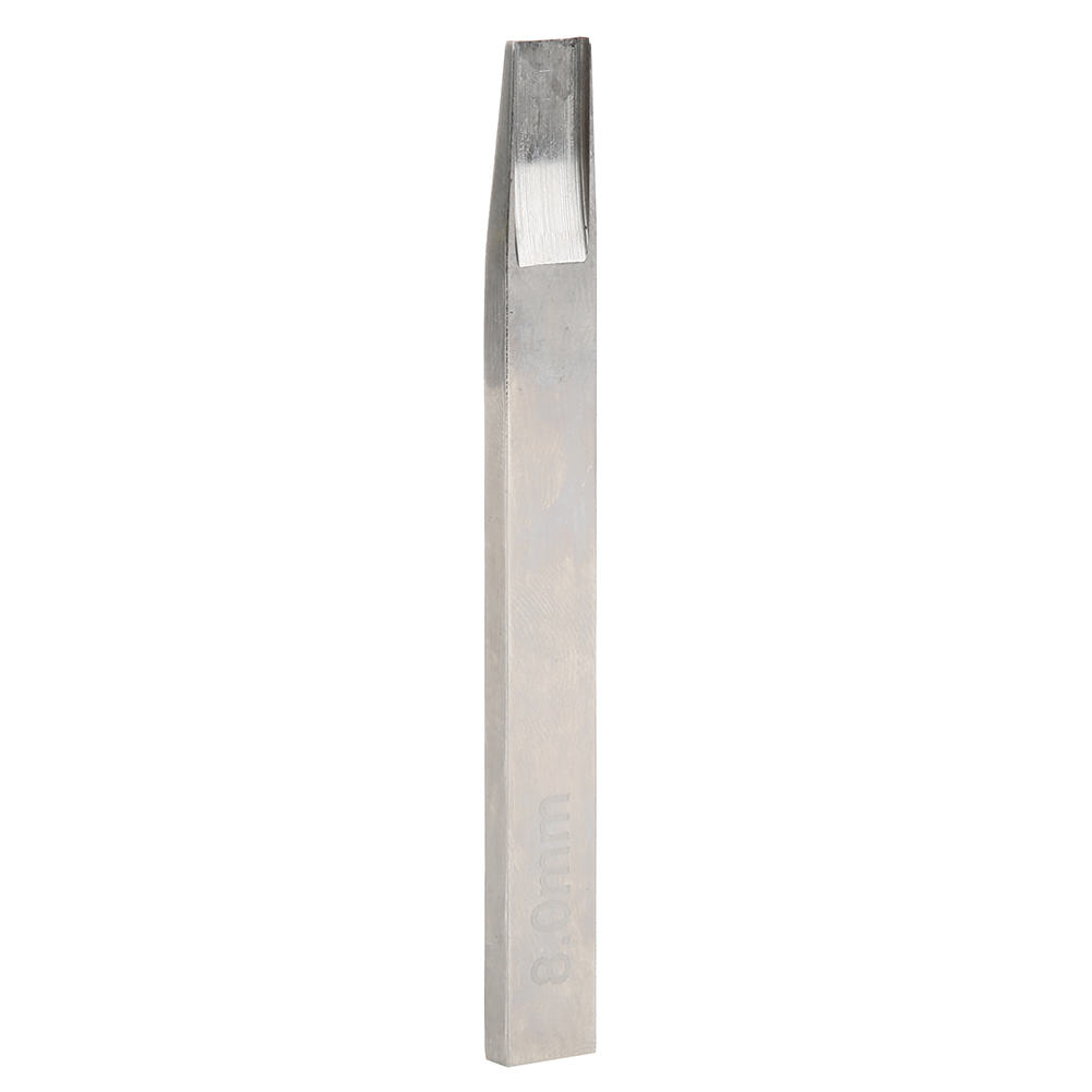 Lederlocher Aus Legiertem Stahl, Perforationswerkzeug Für Lederarbeiten Und Handflechten, 8 Mm