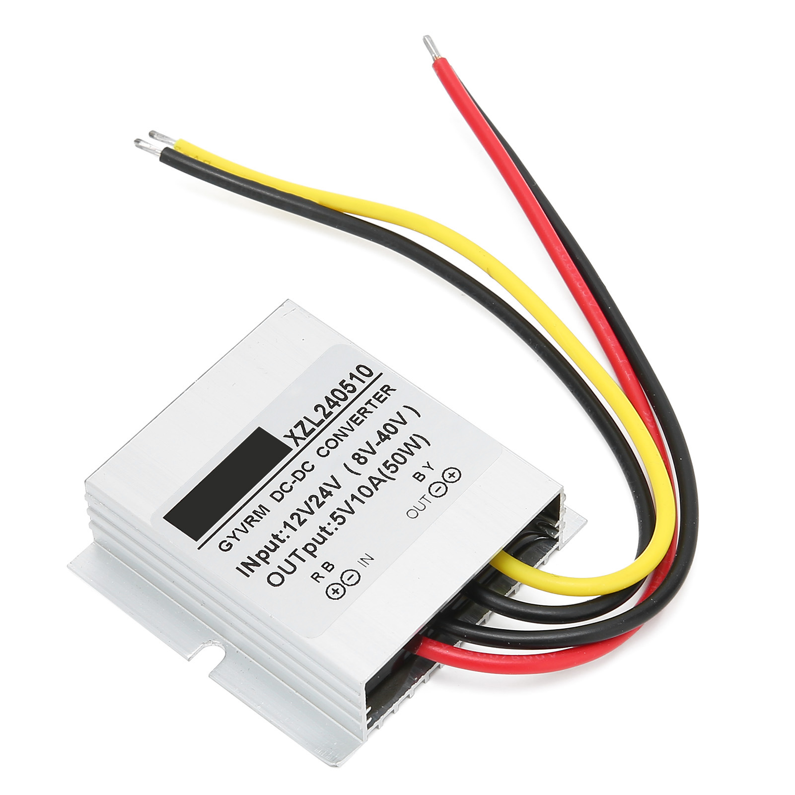 Wasserdichter Dc/dc-spannungsregler-konverter 12 V/24 V Auf 5 V, 10 A, 50 W