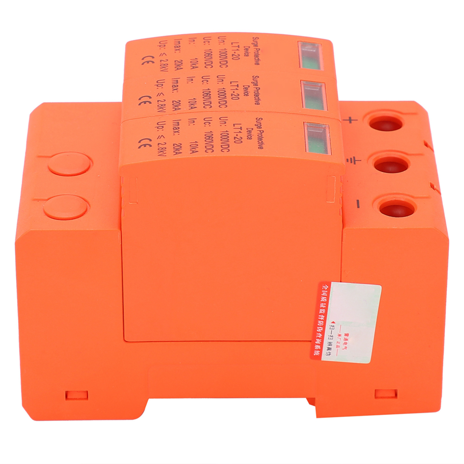 Photovoltaik-überspannungsschutz, Fernsignal, Dreiphasig, 20 Ka, 1000 V Dc