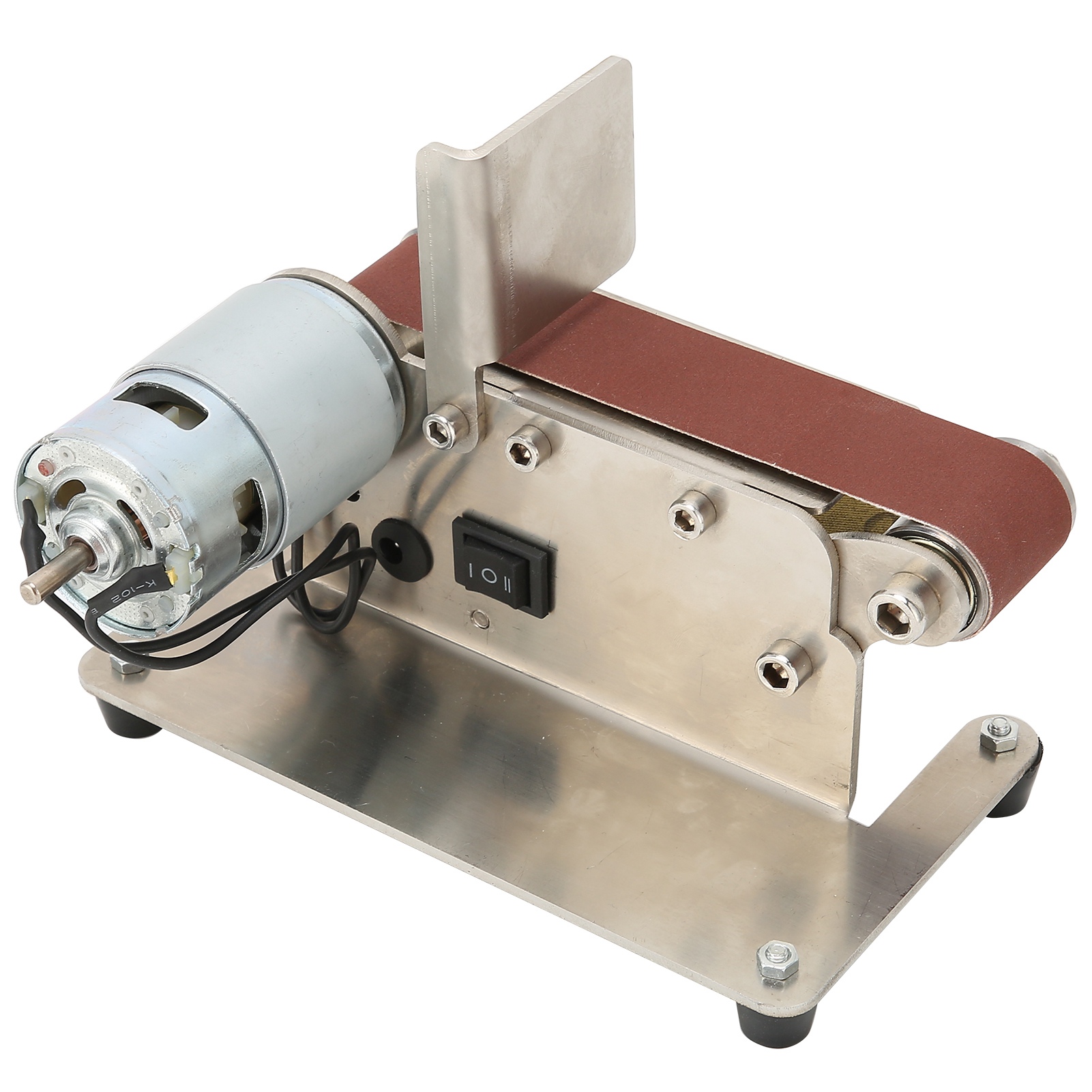 Mini-elektrobandschleifer, Verstellbar, Schleif- Und Poliermaschine, Ac 110-240v Poliermaschine Für Heimwerker, Eu-stecker 775 (100w)