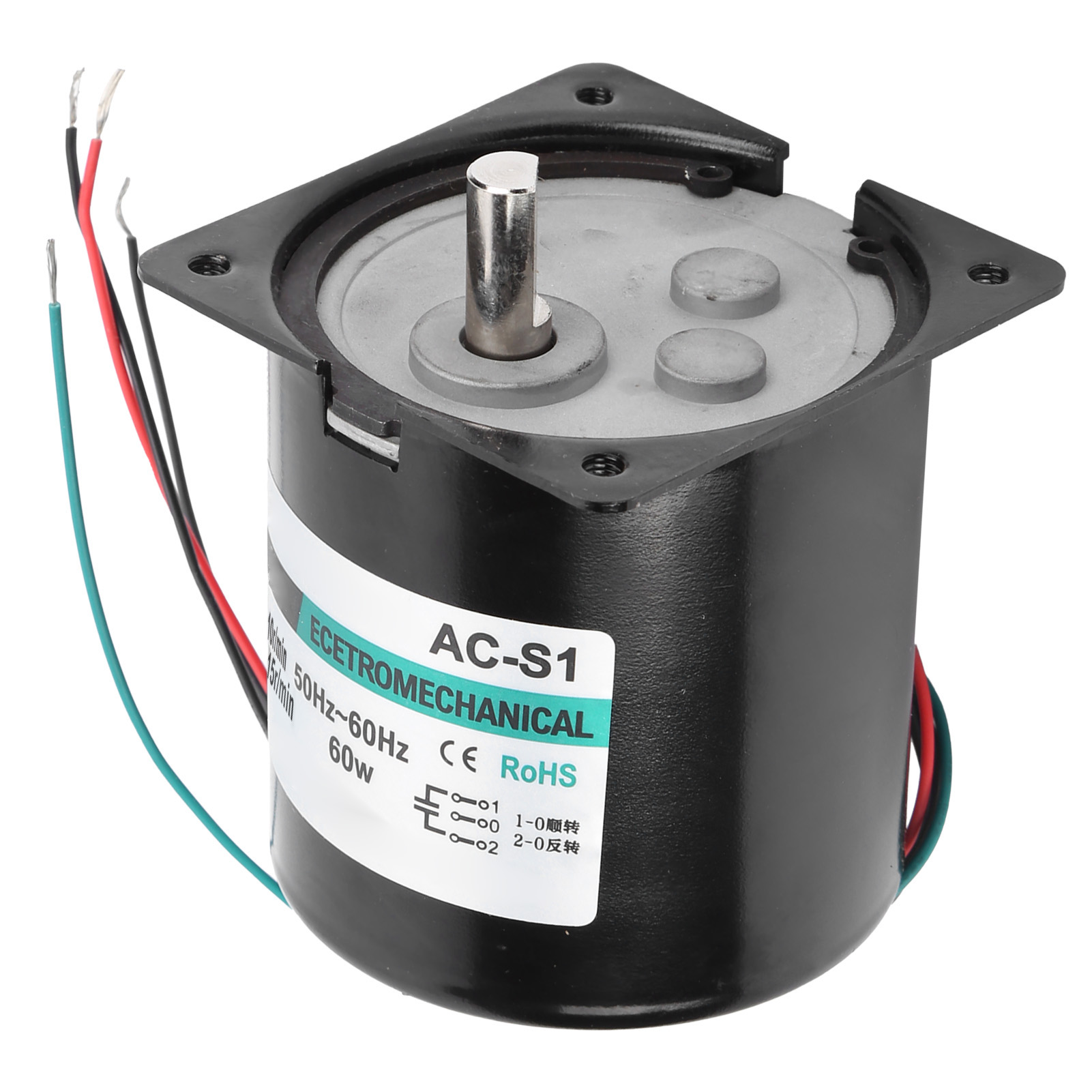 60-w-permanentmagnet-wechselstrom-synchronmotor (cw/ccw) Für Cnc-werkzeugmaschinen Xd80ktyz, 15 U/min, 220 V Wechselstrom