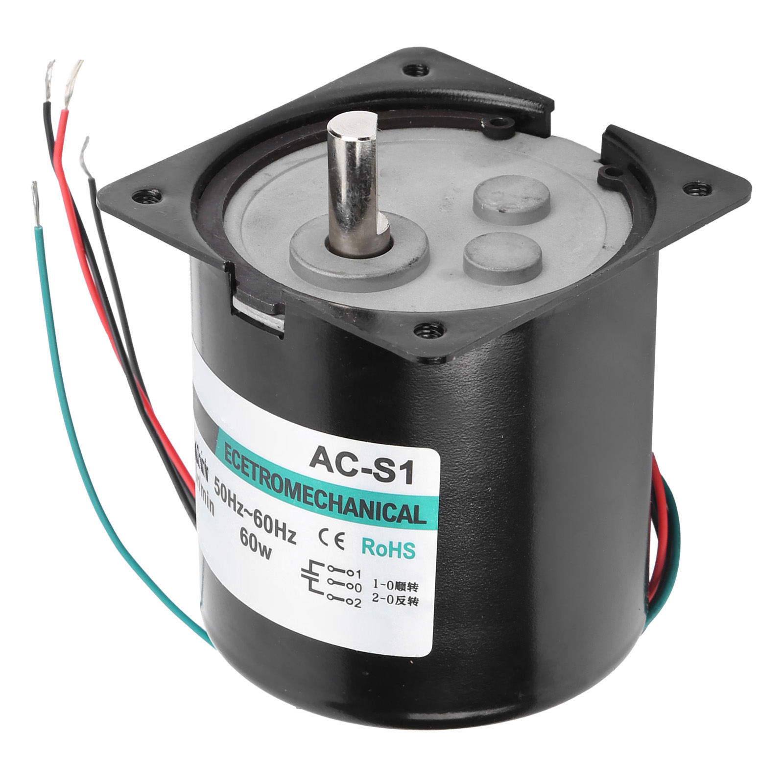60-w-permanentmagnet-wechselstrom-synchronmotor (cw/ccw) Für Cnc-werkzeugmaschinen Xd80ktyz, Hohes Drehmoment, 10 U/min, 220 V Wechselstrom