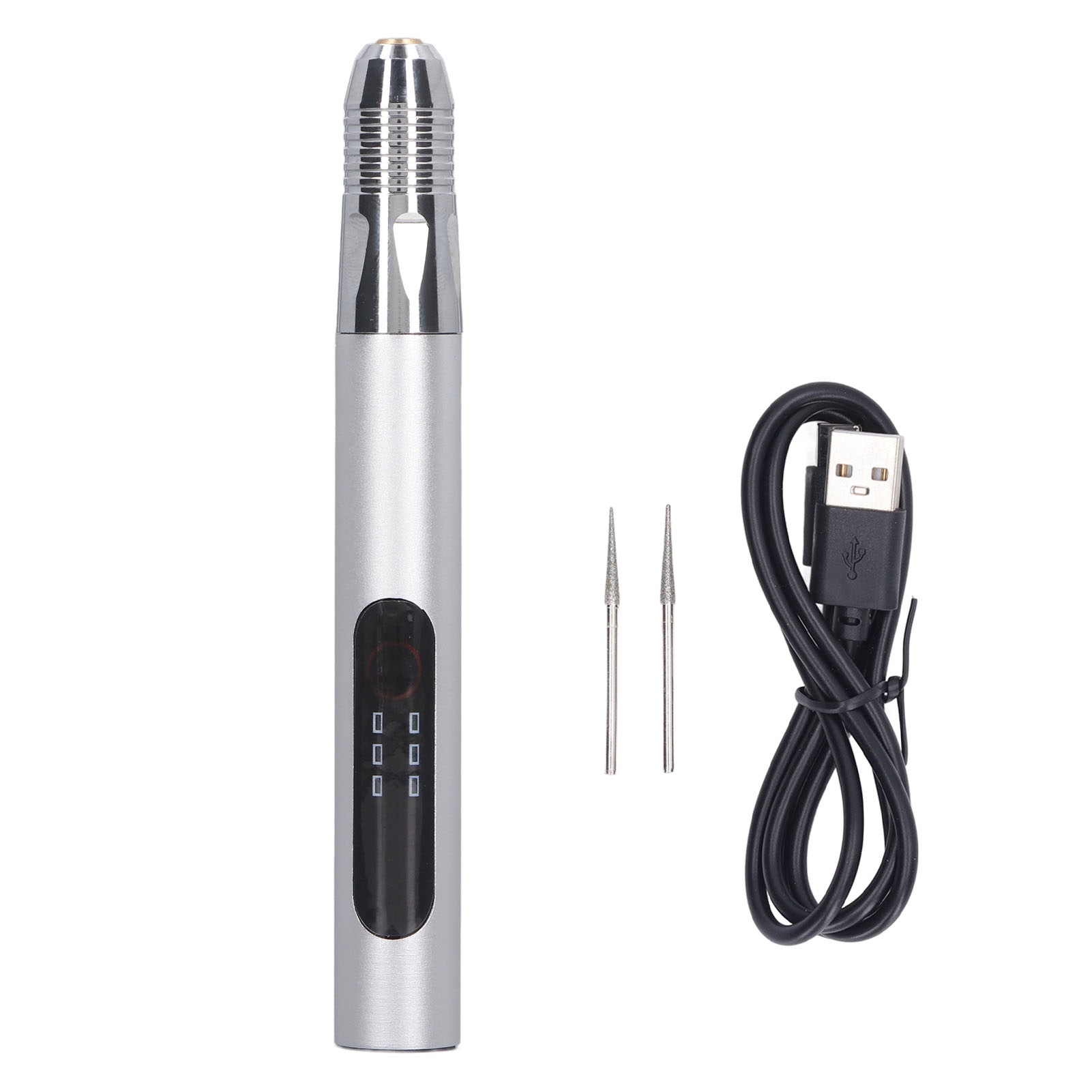 Elektrischer Gravierstift, 10.000 Bis 20.000 U/min, 3 Geschwindigkeitsstufen, Stiftform Für Nageldesign, Kleiner Gravierer, Polierer, Schleifer, 10 W