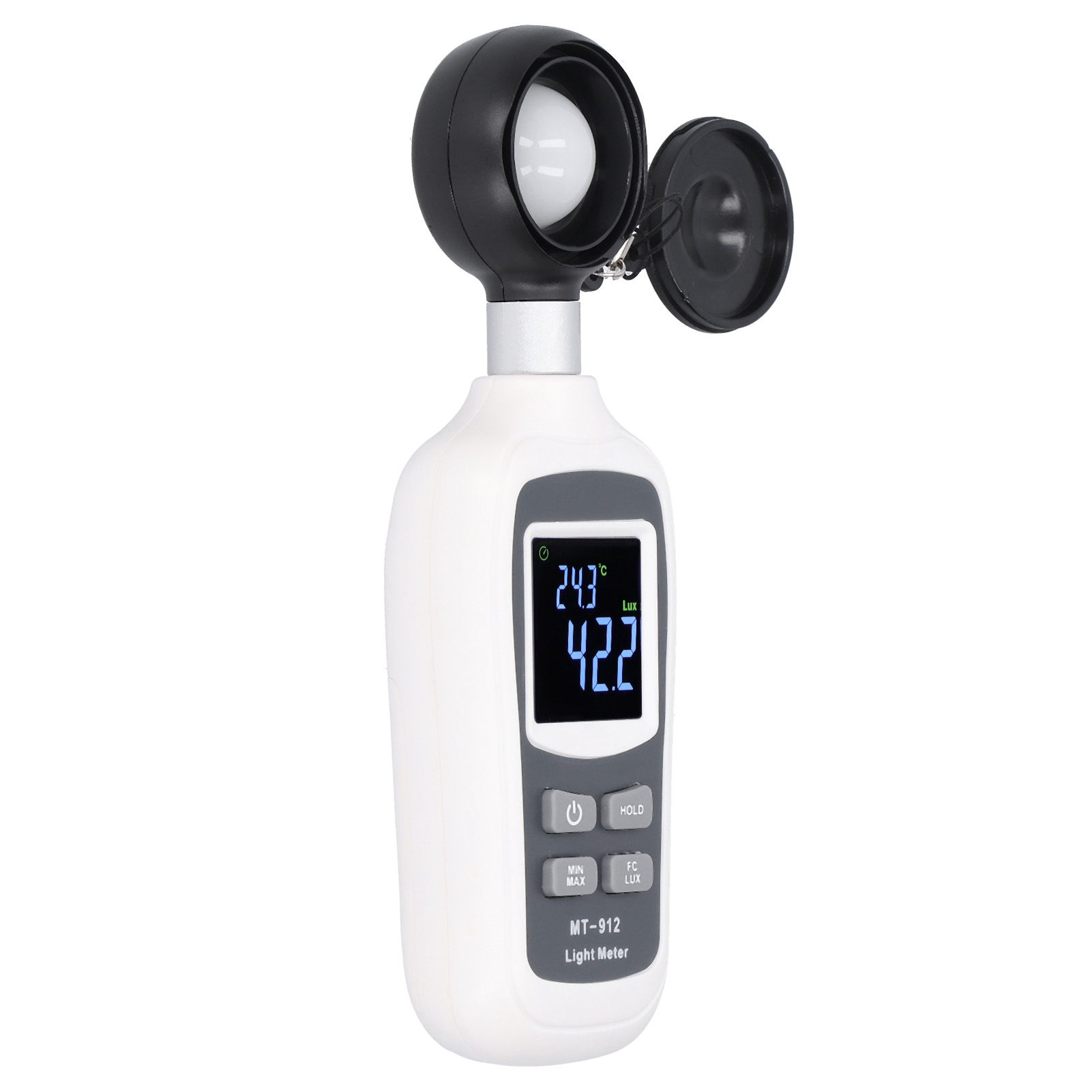 Mt-912 Tragbares Digitales Lcd-luxmeter Mini-luxmeter Fotometer 0200k Lx