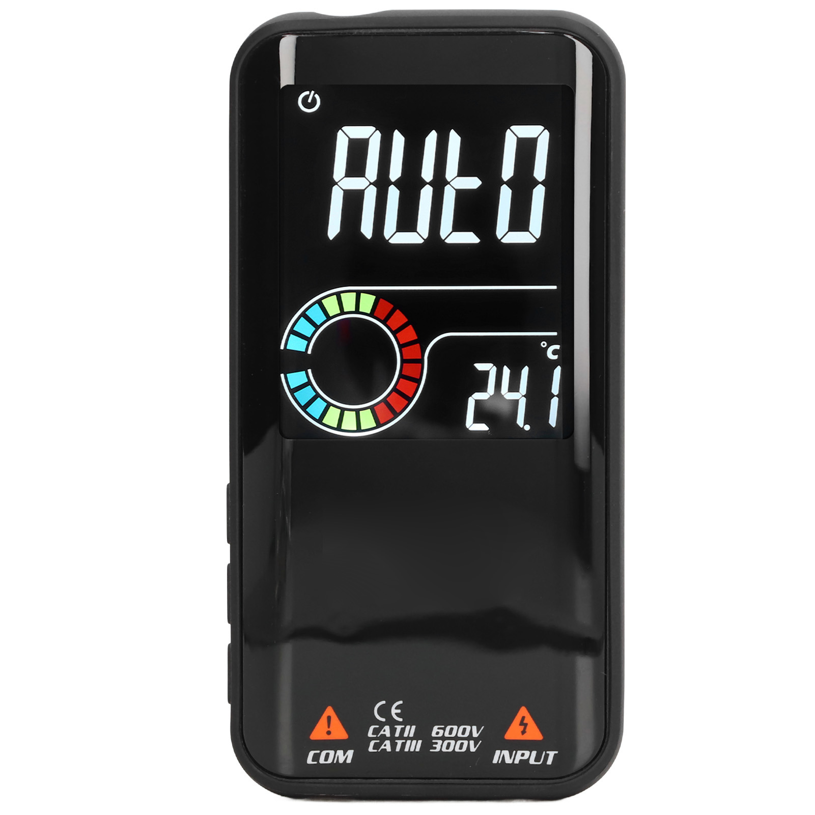 Wiederaufladbares Digitales Multimeter Mit Automatischer Bereichswahl, Hoher Präzision, Ac/dc-spannungsmessung Und Farb-lcd-display