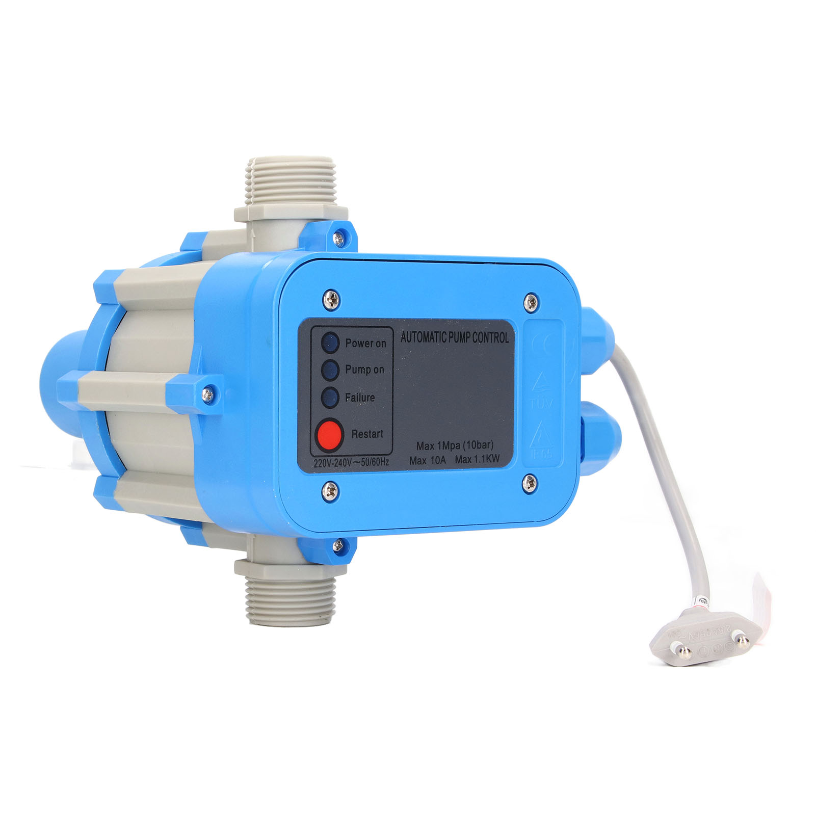 Wasserpumpen-druckregler, Automatischer Steuerschalter, 220–240-v-eu-stecker Zum Schutz
