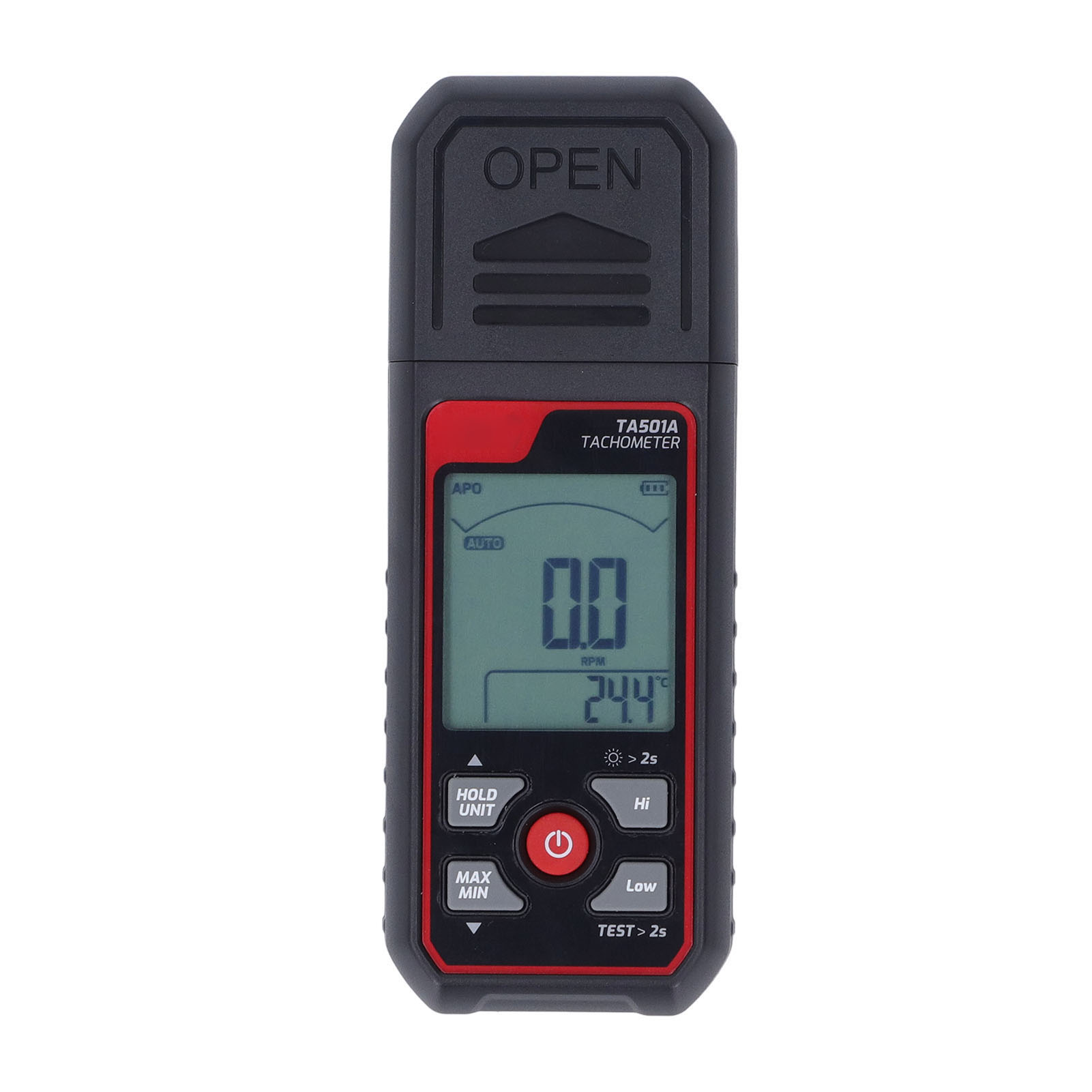 Berührungsloser Digitaler Drehzahlmesser, Digitalanzeige, Fotoelektrischer Drehzahlmesser, 2,5 U/min Bis 999.999 U/min