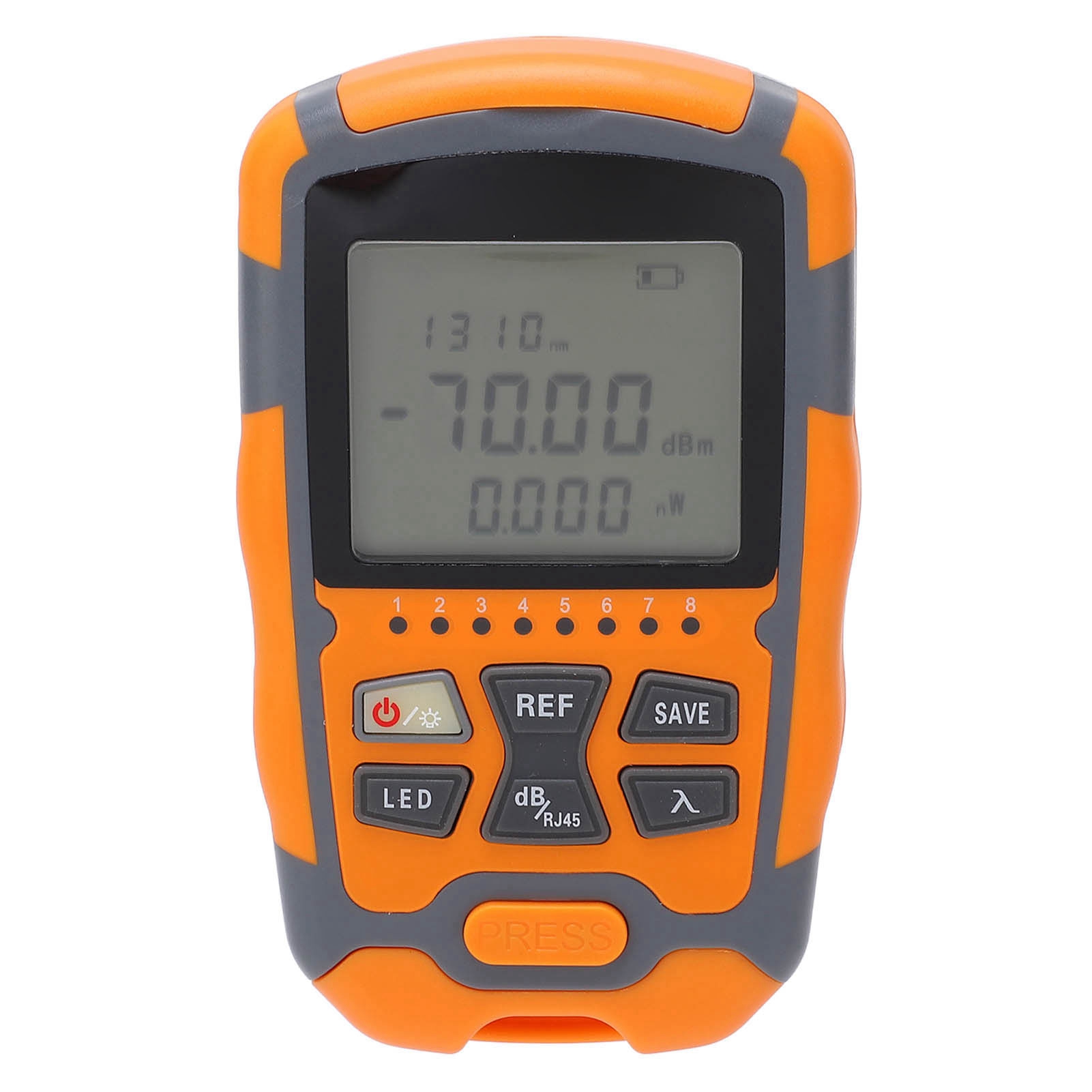 Mini-tragbares Optisches Wattmeter, Glasfaserkabeltester, Multimeter Mit Led-anzeige