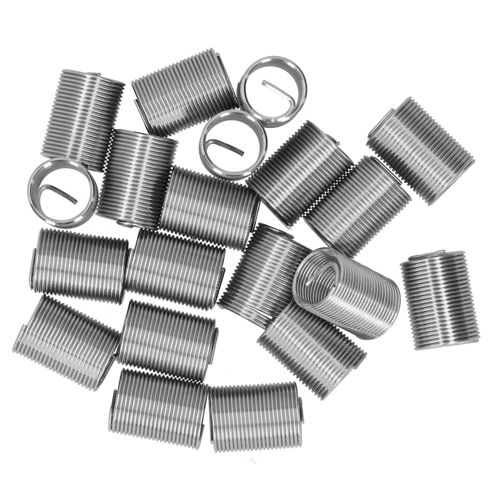 Satz Von 20 M14 X 1,25 Spiral-expansionsnägeln, 2,5 Zoll Durchmesser, Für Gewindereparaturen.