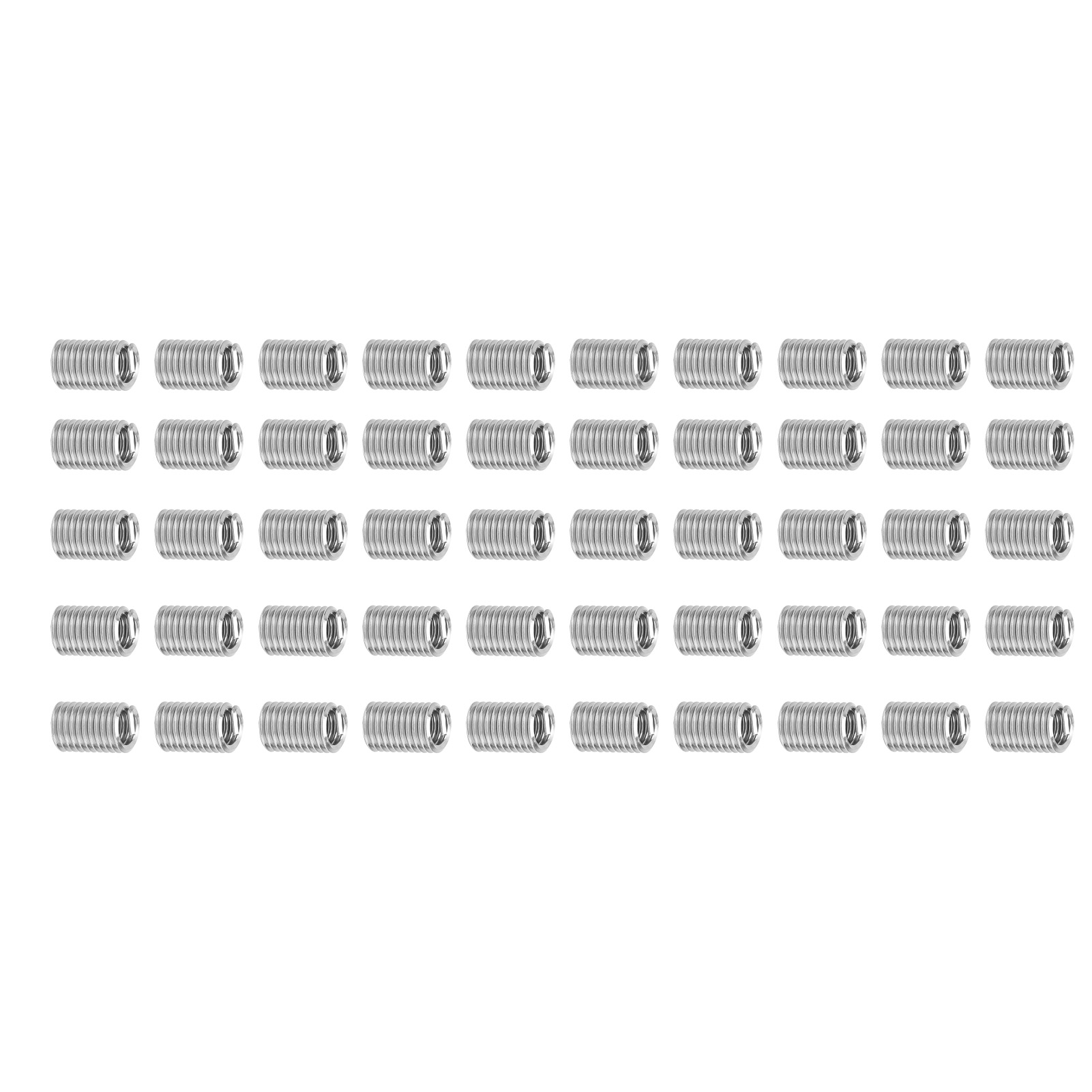 50 Gewindeeinsätze (us-einheiten) Zur Reparatur Von Gewindebohrungen, 1/4" Durchmesser - 202,5 D