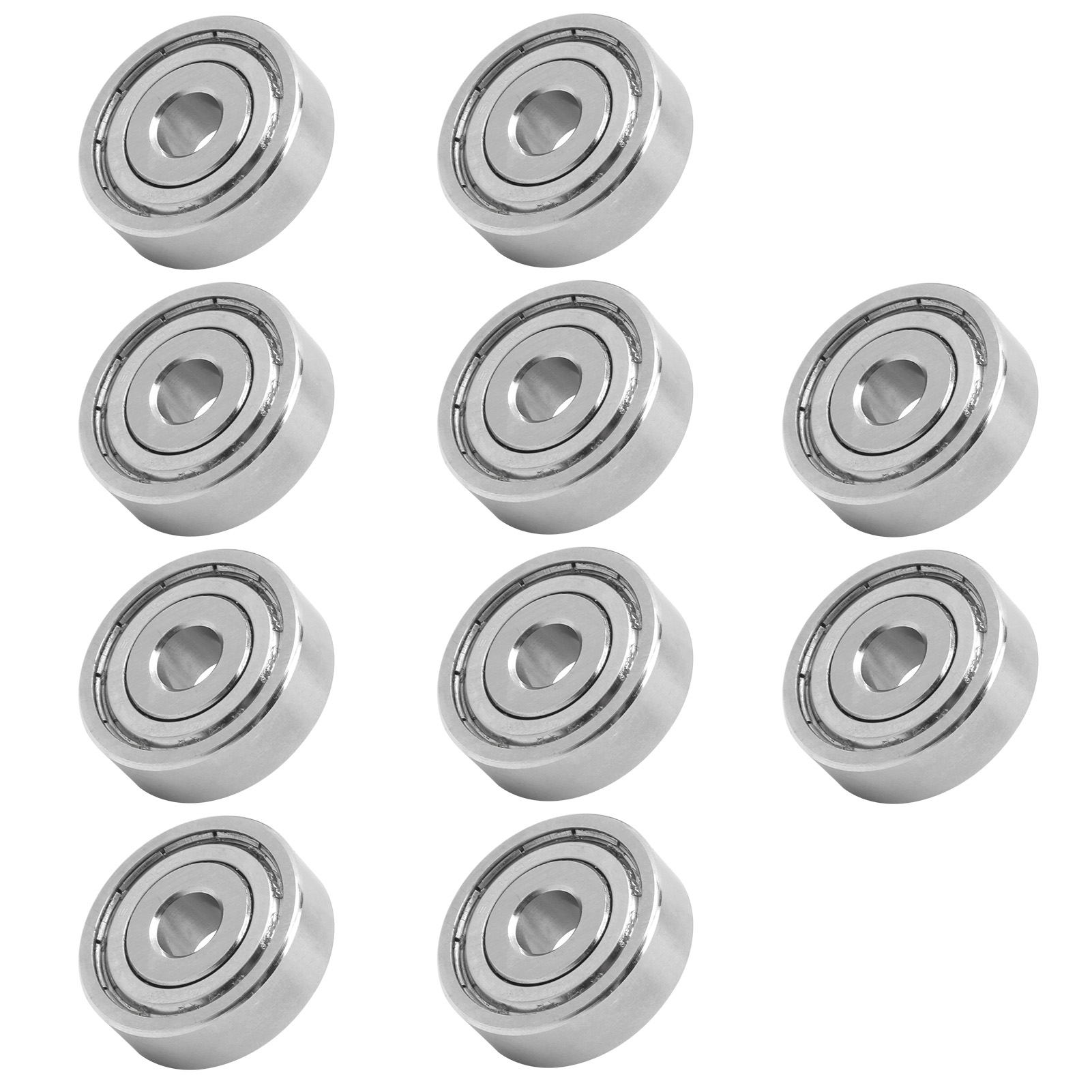 Packung Mit 10 Miniatur-edelstahlkugellagern Für Hochgeschwindigkeitsmaschinen S6300zz 35 X 10 X 11 Mm