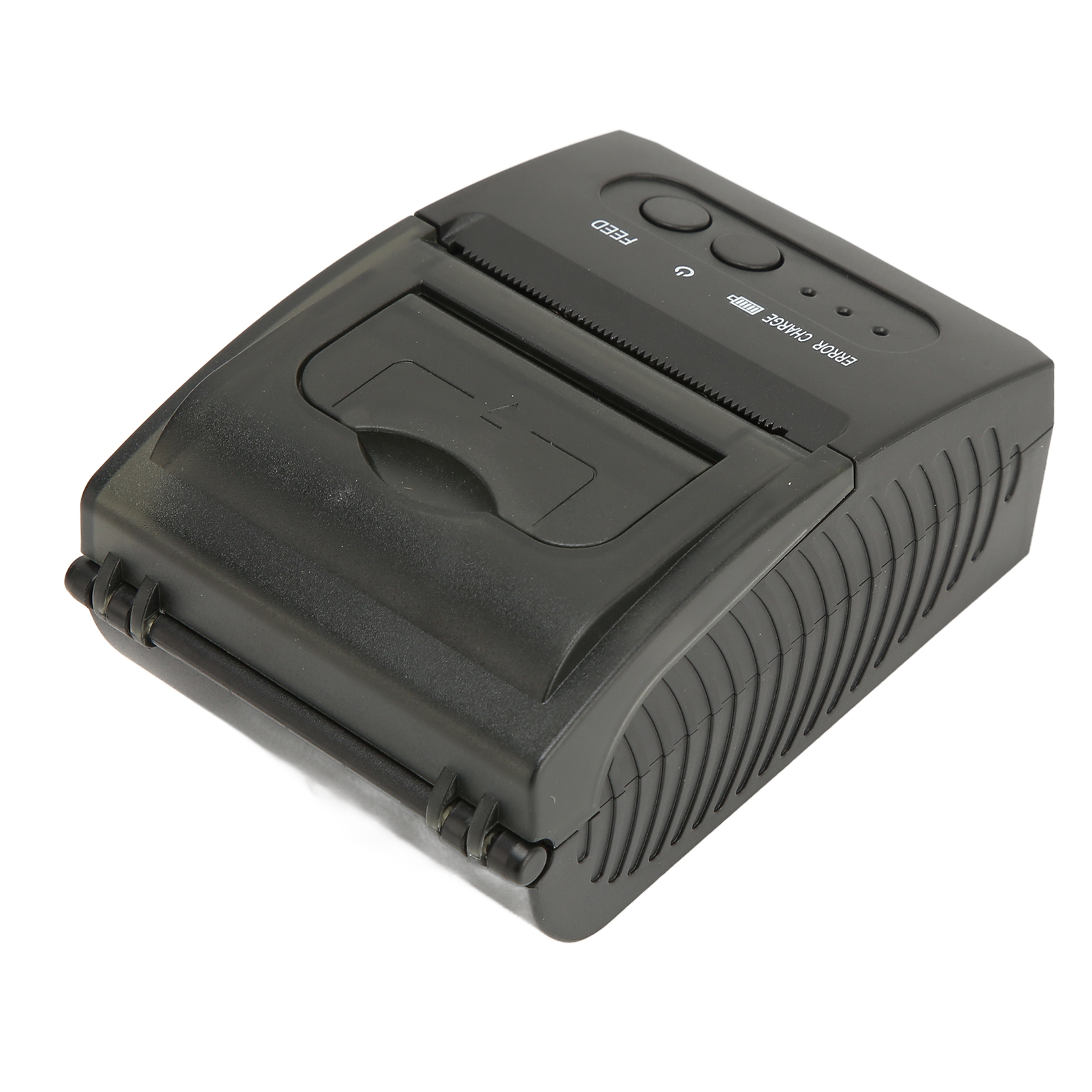 Tragbarer Thermodrucker, 58 Mm Papierbreite, 2000 Mah Akku, Thermoetikettendrucker, 100–240 V Netzteil, Europäischer Stecker