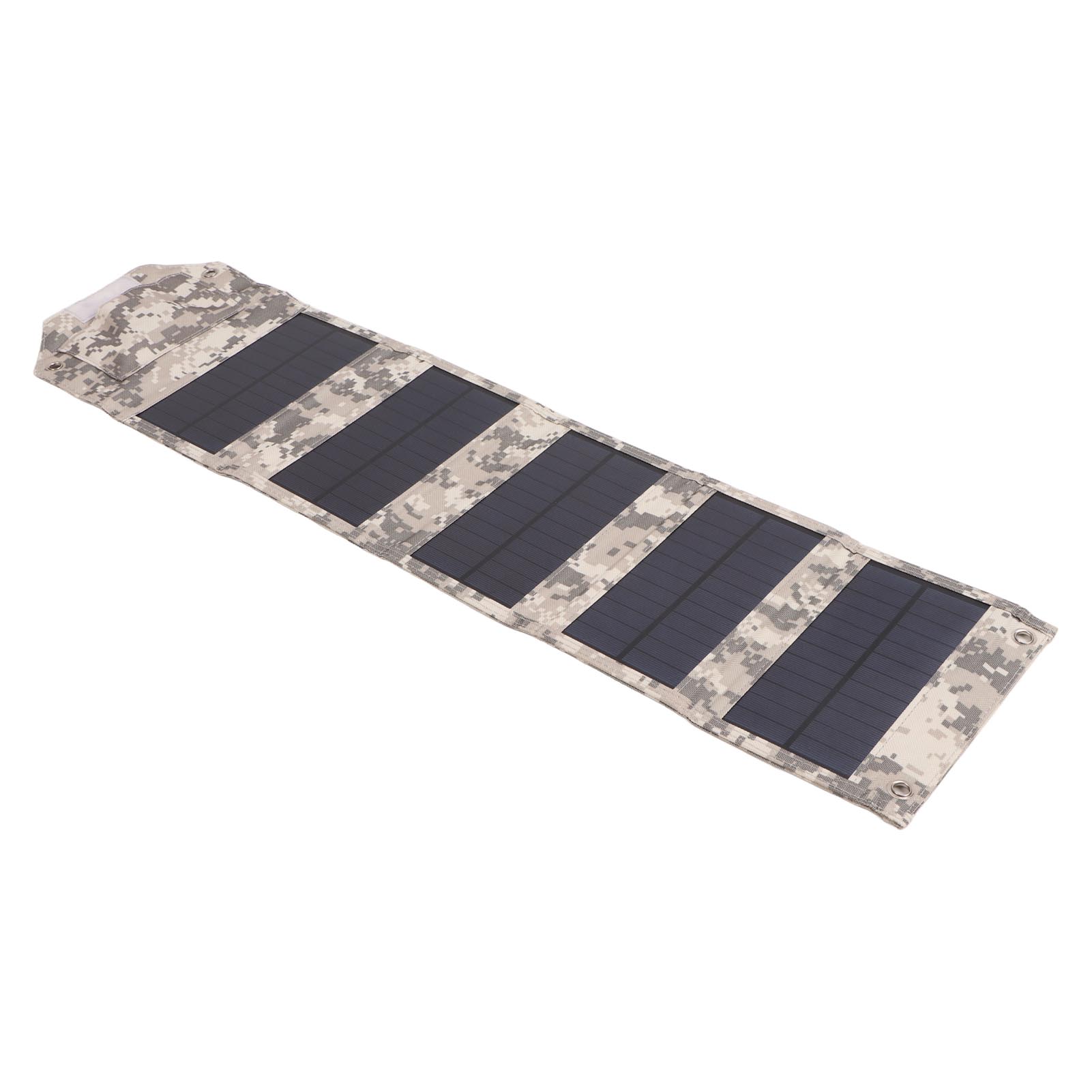 21 W 5 V 3 A Max. Solarladegerät. Tragbares Und Faltbares Solarpanel Für Camping, Wasserdicht (ip67), Etfe-gehäuse, Tarnmuster Spb5z B