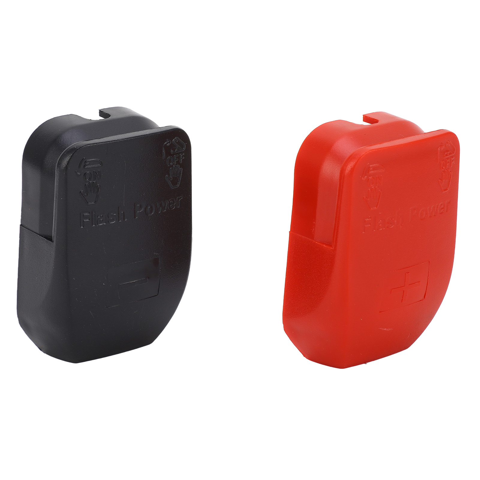 Paar Schnellkupplungs-batterieklemmen (rot +, Schwarz +), Messingverbinder Mit Abdeckung.