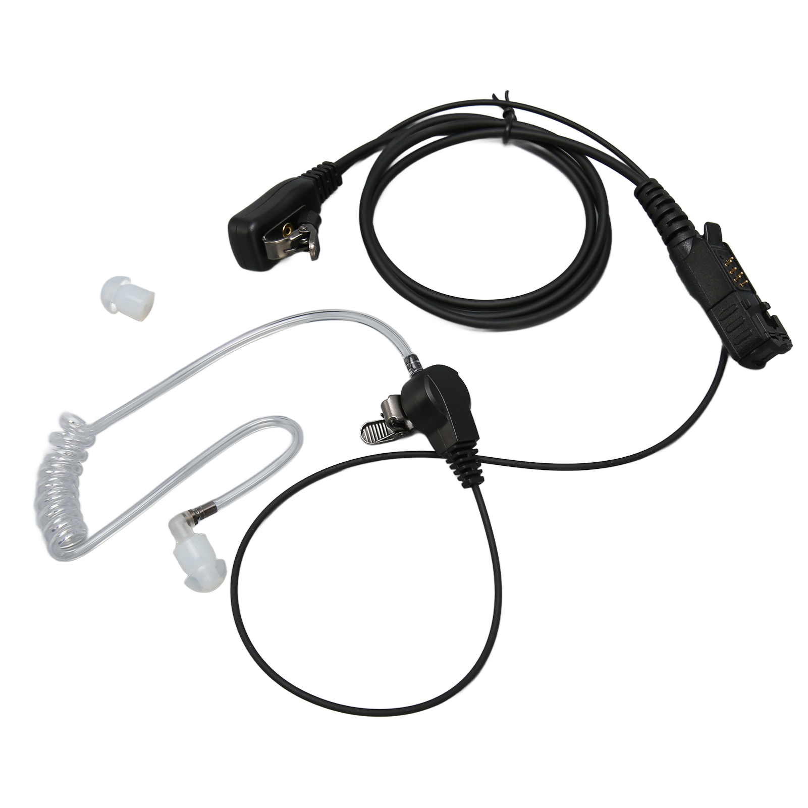 Walkie-talkie-ohrhörer Mit Ptt-taste Und Mikrofon, Kompatibel Mit Den Modellen Motorola Xpr3000, Xpr3300, Xpr3300e, Xpr3500 Und Xpr3500e.