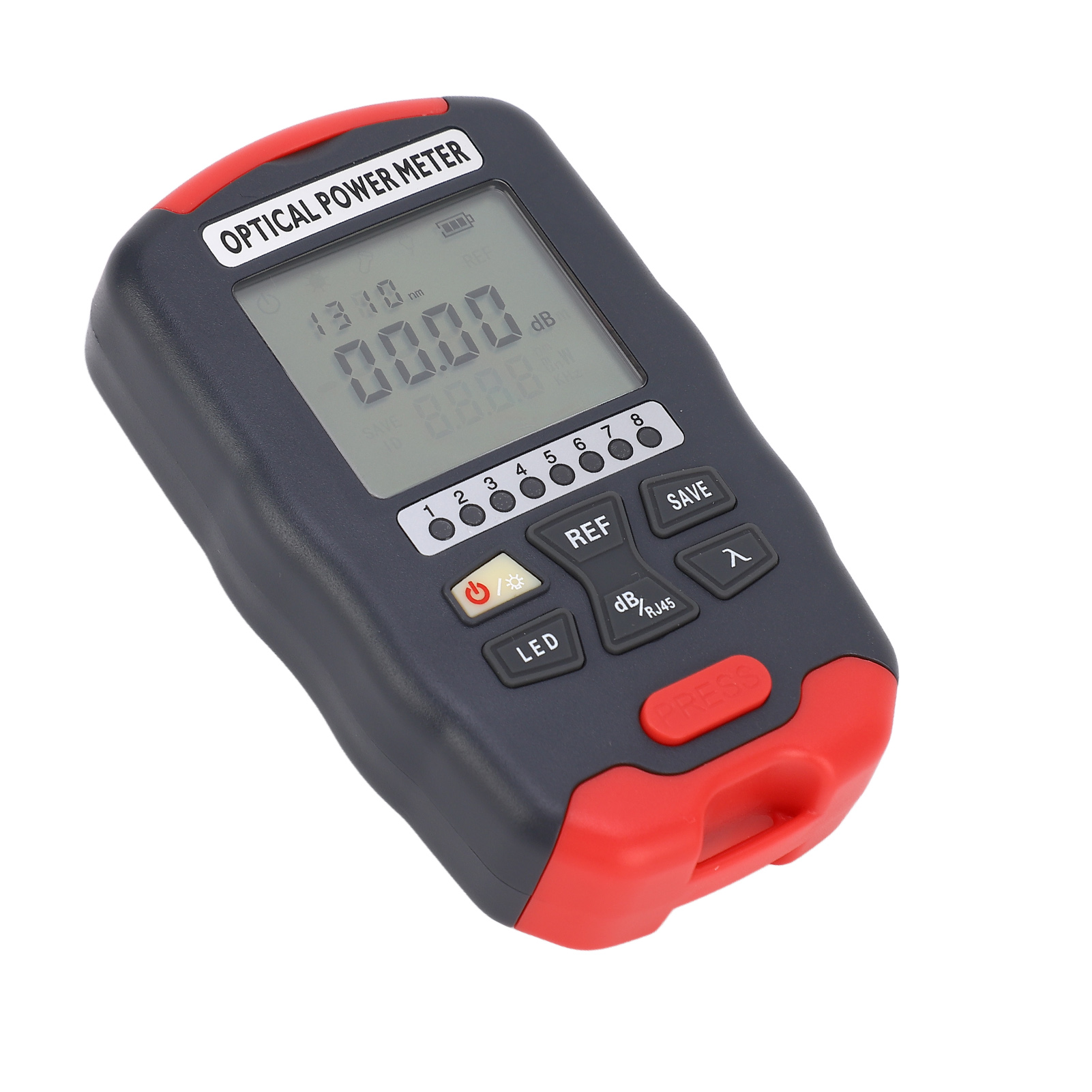 Optisches 3-in-1-wattmeter Mit Schneller Und Empfindlicher Ansprechzeit Und Led, Rj45-tester -70 Bis +10 Dbm