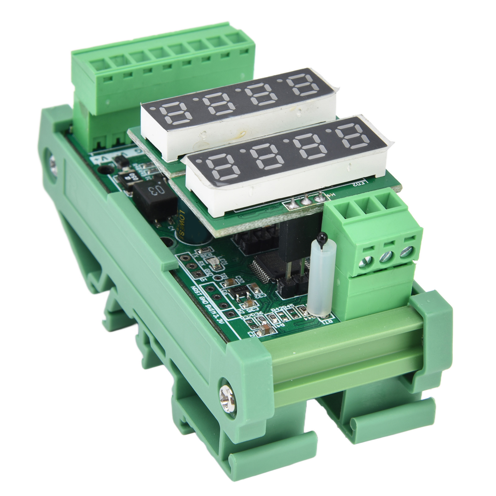 1k Typ 1 Tp100 Temperaturmessumformermodul Temperaturerfassungsmodul Mit Digitalanzeige (mit Sockel)