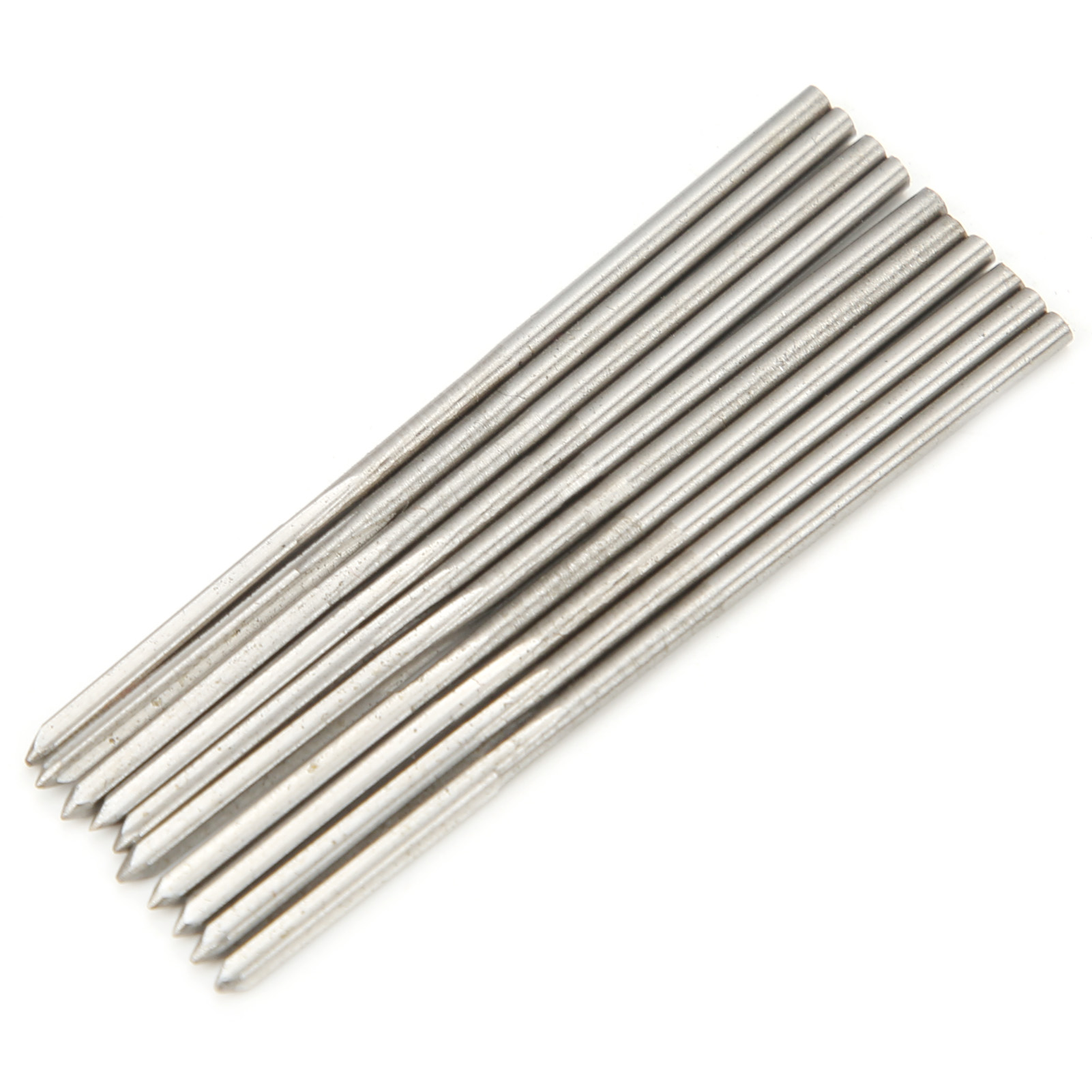 Satz Mit 10 Vollständig Geschliffenen 1,7 Mm Hss-reibahle Für Maschinen Mit Geradem Schaft