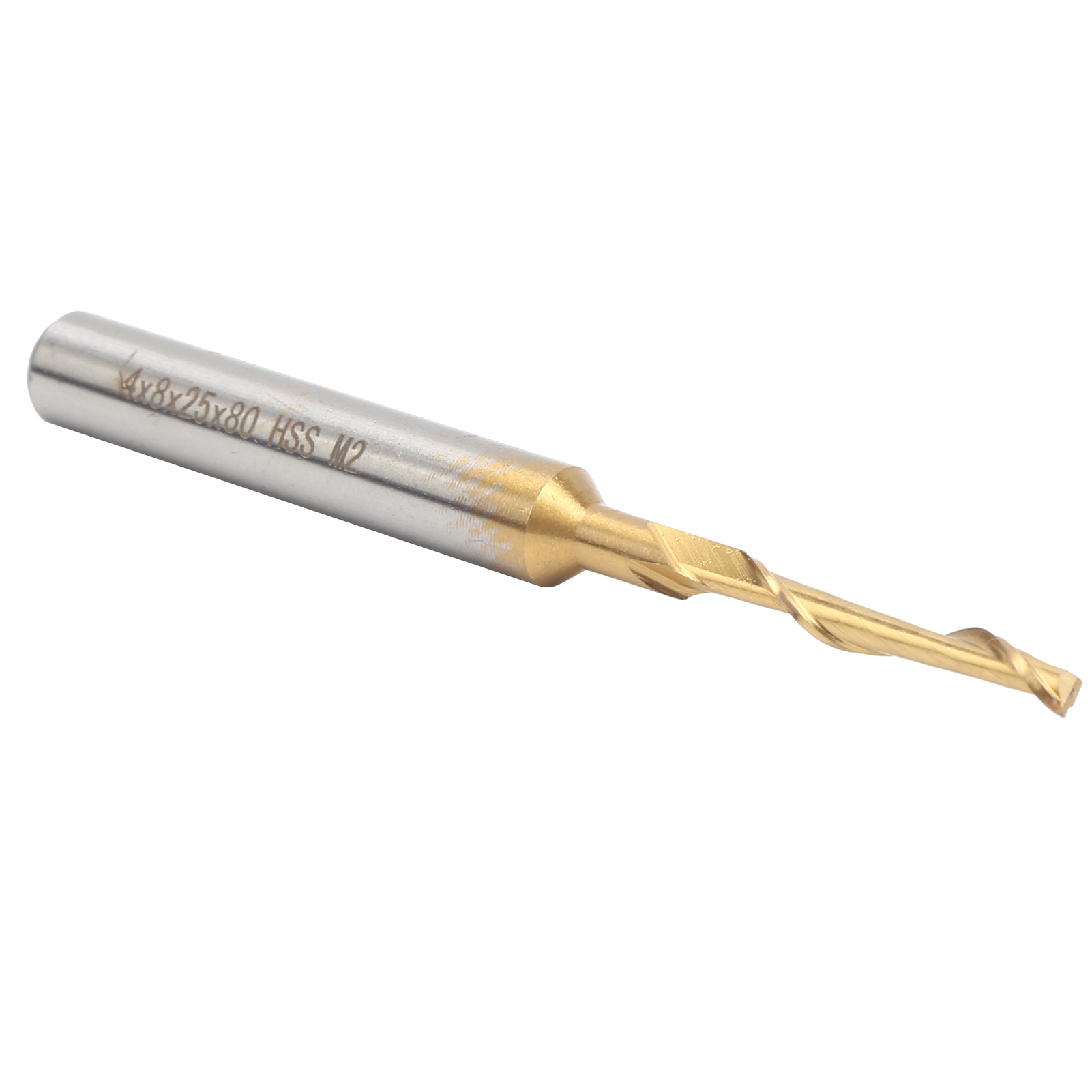 Einschneider-fräser 4x8x25x80 Mm Aus Schnellarbeitsstahl M2 Zum Gravieren, Bohren Und Schneiden