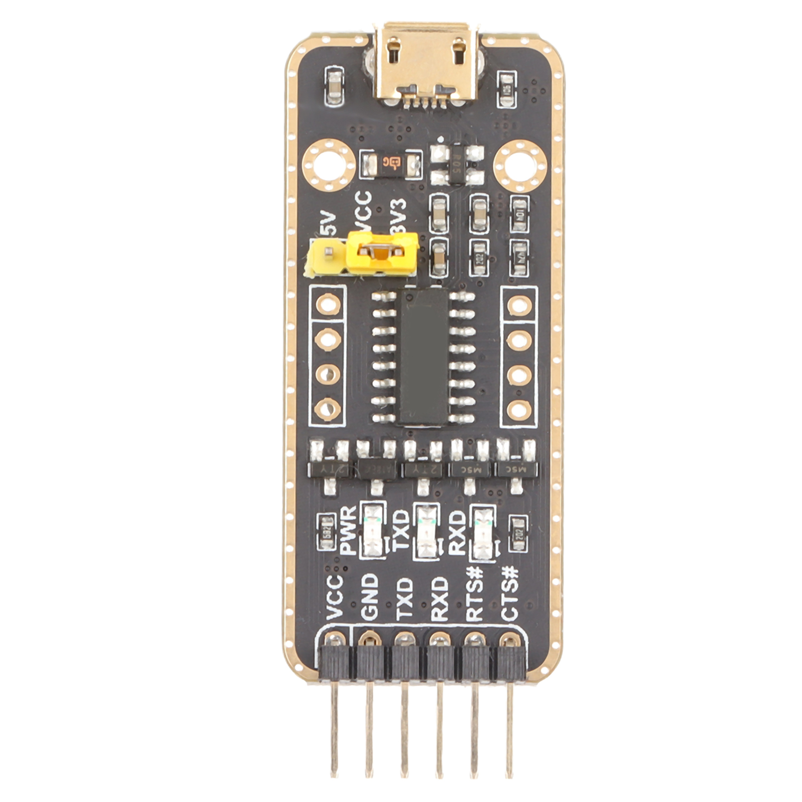 Antistatisches Serielles Kommunikationsmodul Mit Ch343g-chip, Micro-usb Zu Uart Ttl, Universelles Serielles Kommunikationsmodul