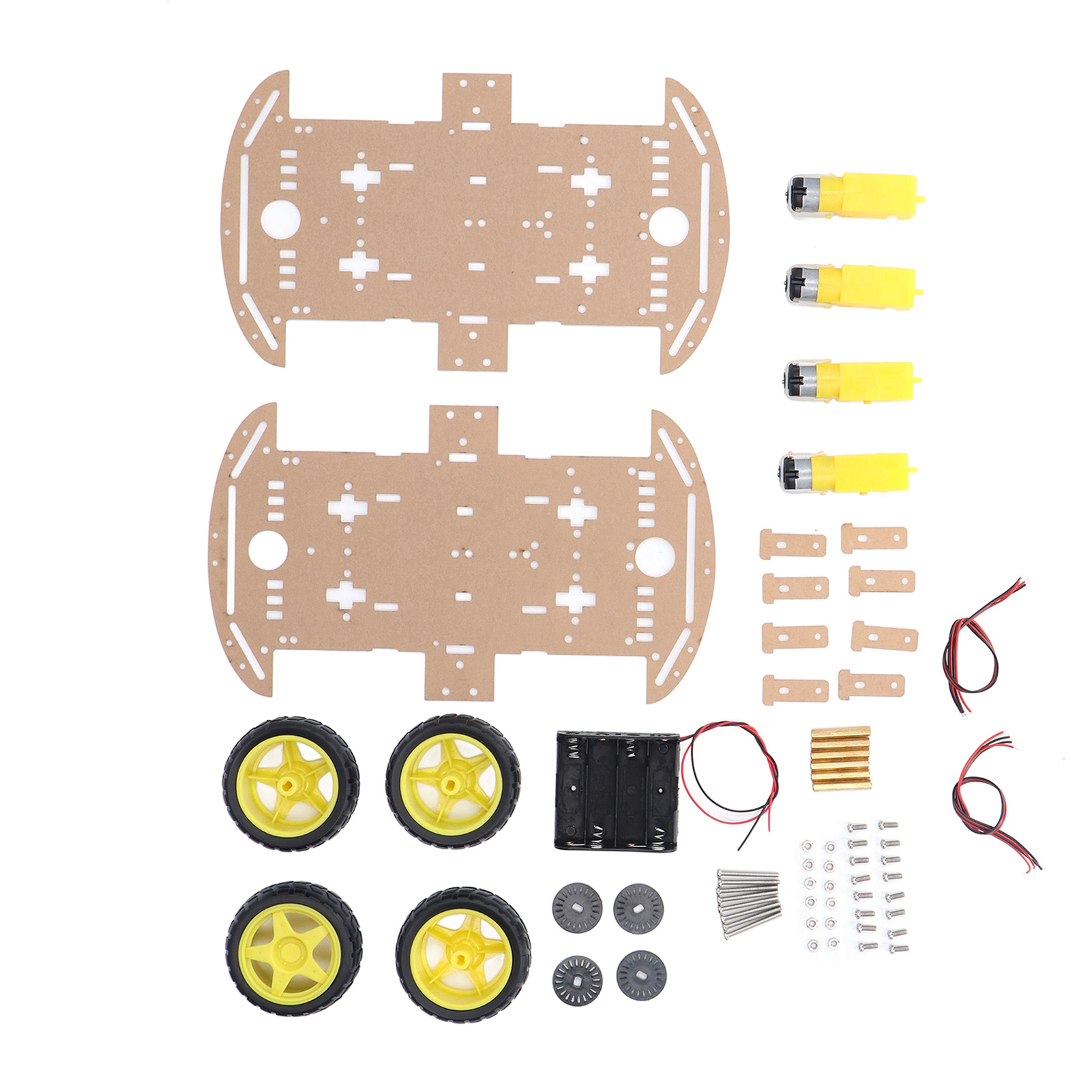 Diy-zubehörset Zum Austauschen Von Schrauben Und Muttern Des Antriebsradmotors Am Fahrgestell Von Smart-cars