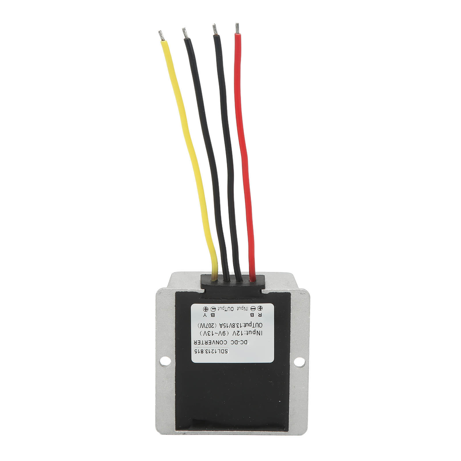 Wasserdichter Dc/dc-aufwärtswandler, Aluminiumgehäuse, 12 V (9–13 V) Auf 13,8 V, 15 A