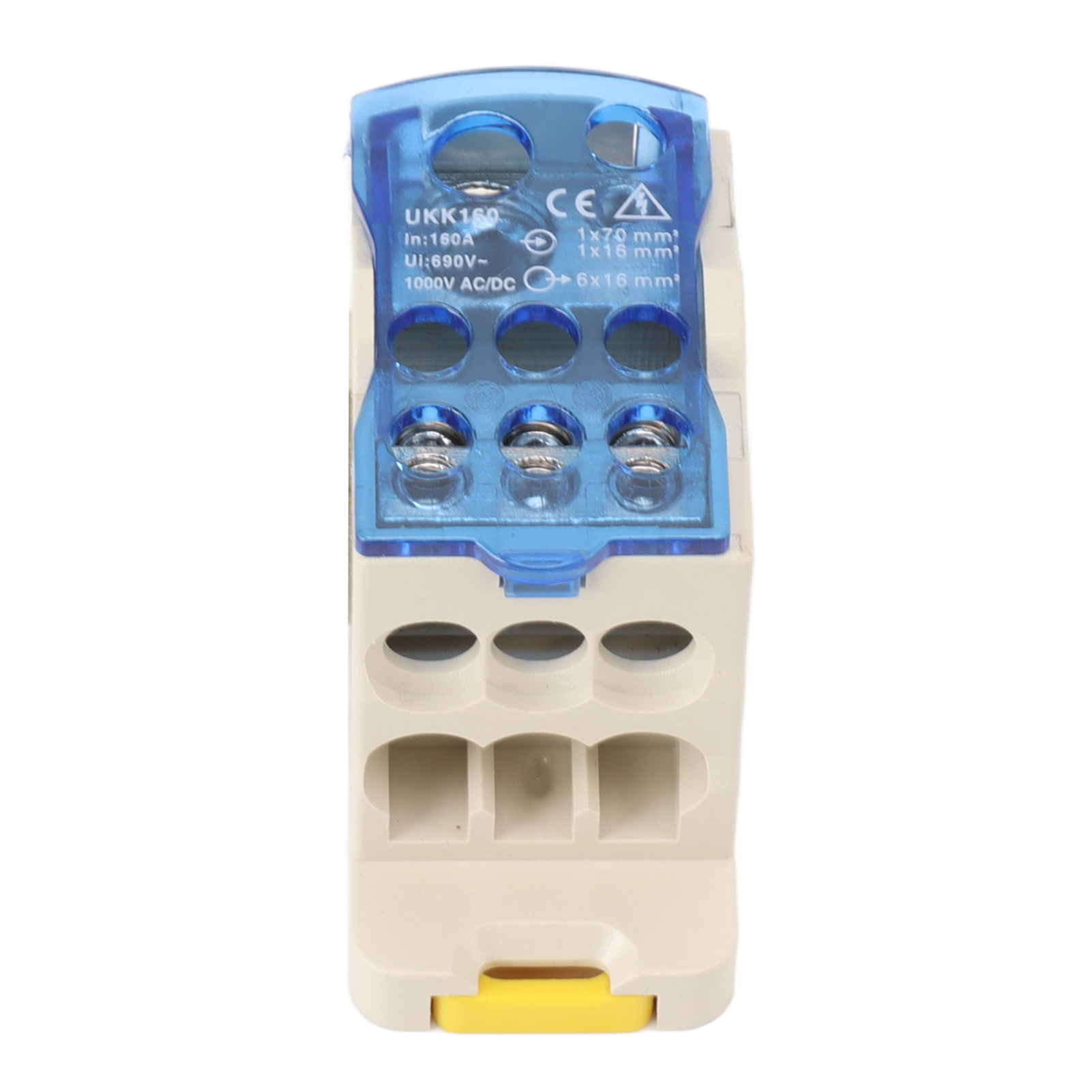 Elektrischer Anschlusskasten Für Din-schienen, Klemmenblock, Verteilerstecker, Ac/dc 1000 V 160 A