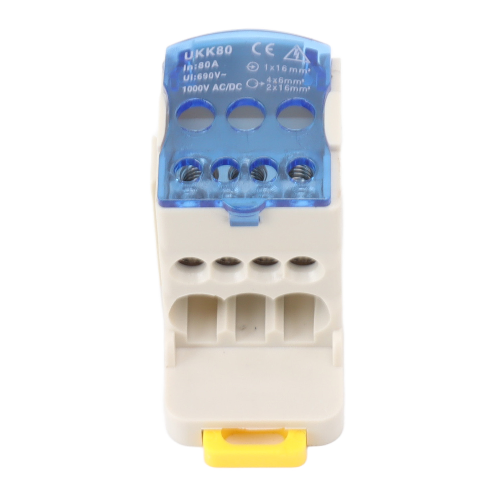 Elektrischer Anschlusskasten Für Din-schienen, Klemmenblock, Verteilerstecker, Ac/dc 1000 V 80 A