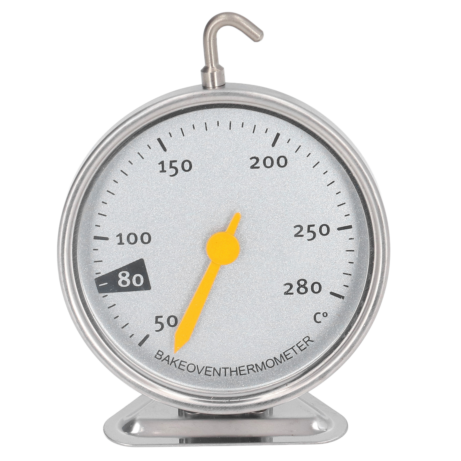 Hochpräzises Ofenthermometer Aus Edelstahl, Analoges Lebensmittelthermometer, Ideal Zum Grillen Und Kochen.