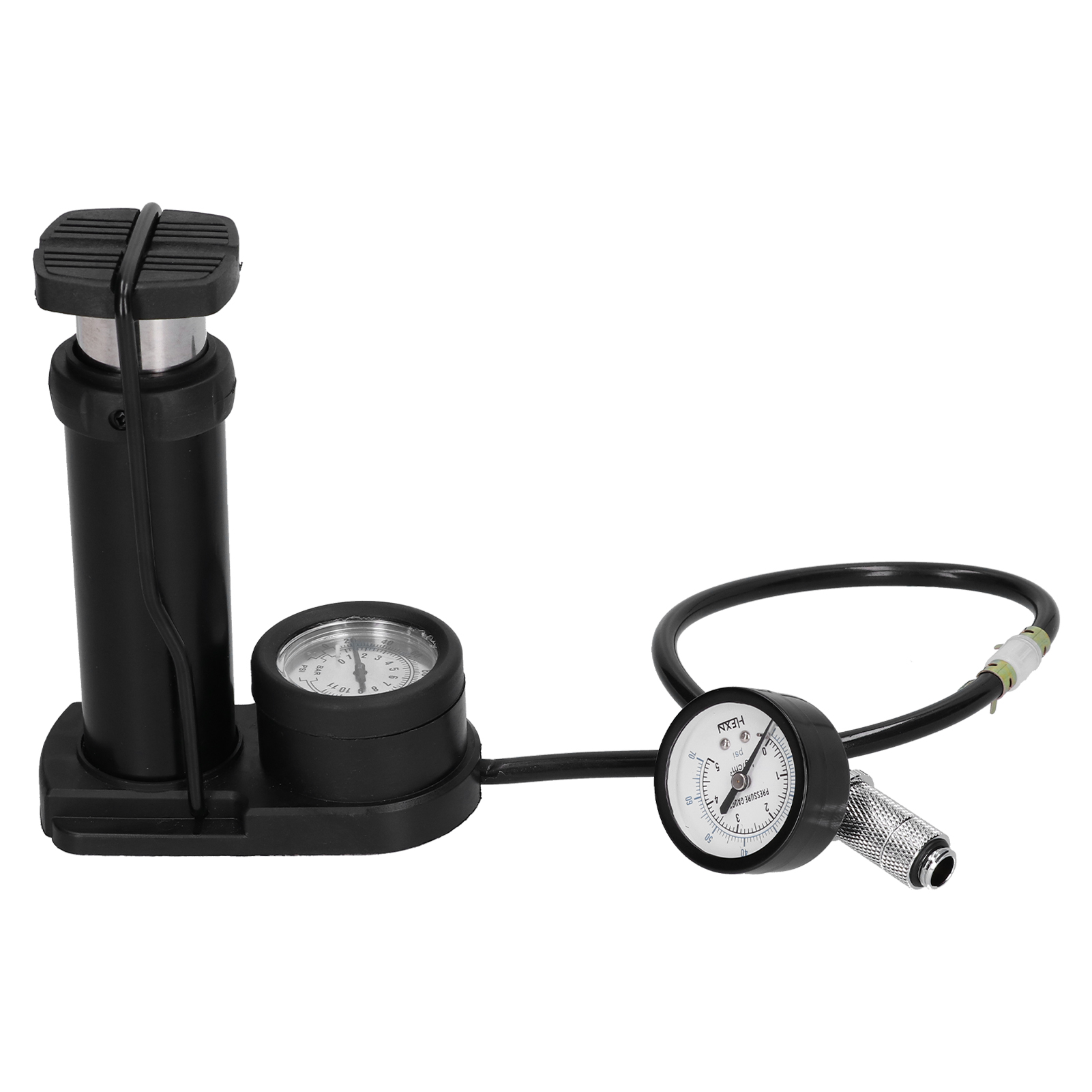 Wasserlecktester Mit Einfachem Anschluss, Doppelbarometer Für Computer-flüssigkeitskühlsysteme, Einfacher Anschluss, Rückflussverhinderung, Schwarz