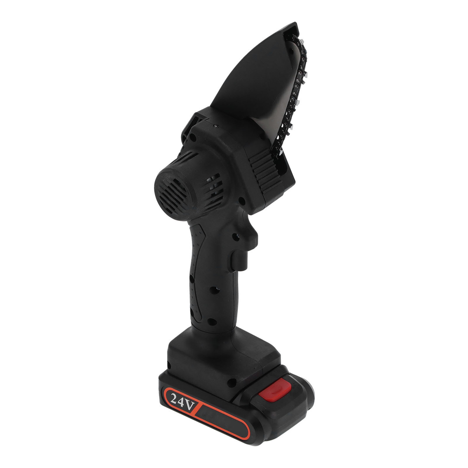 Mini-akku-kettensäge Für Holz- Und Gartenarbeiten, Garten- Und Wartungsgeräte, Fyd-003, Schwarz, Ac110-240v-stecker