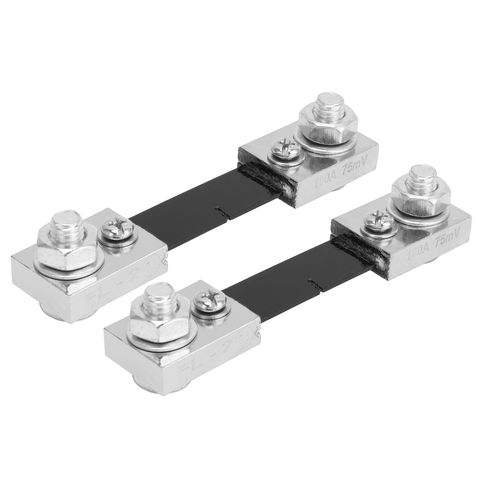Set Mit 2 100-a-shuntstromamperemetern Und Ersatzteilen