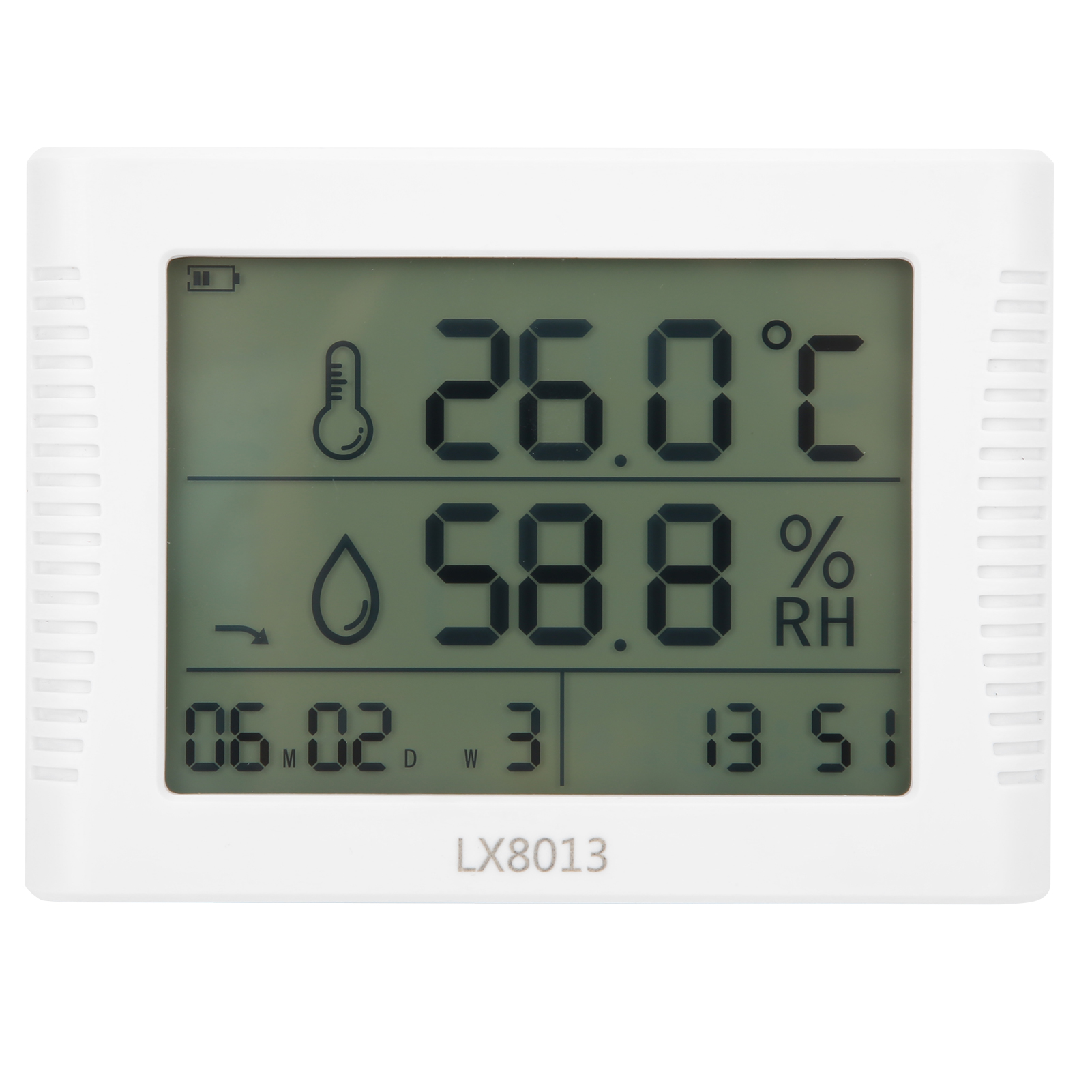 Lx8013 Elektronisches Thermometer-hygrometer, Temperatur- Und Feuchtigkeitsanzeiger Für Die Laborindustrie